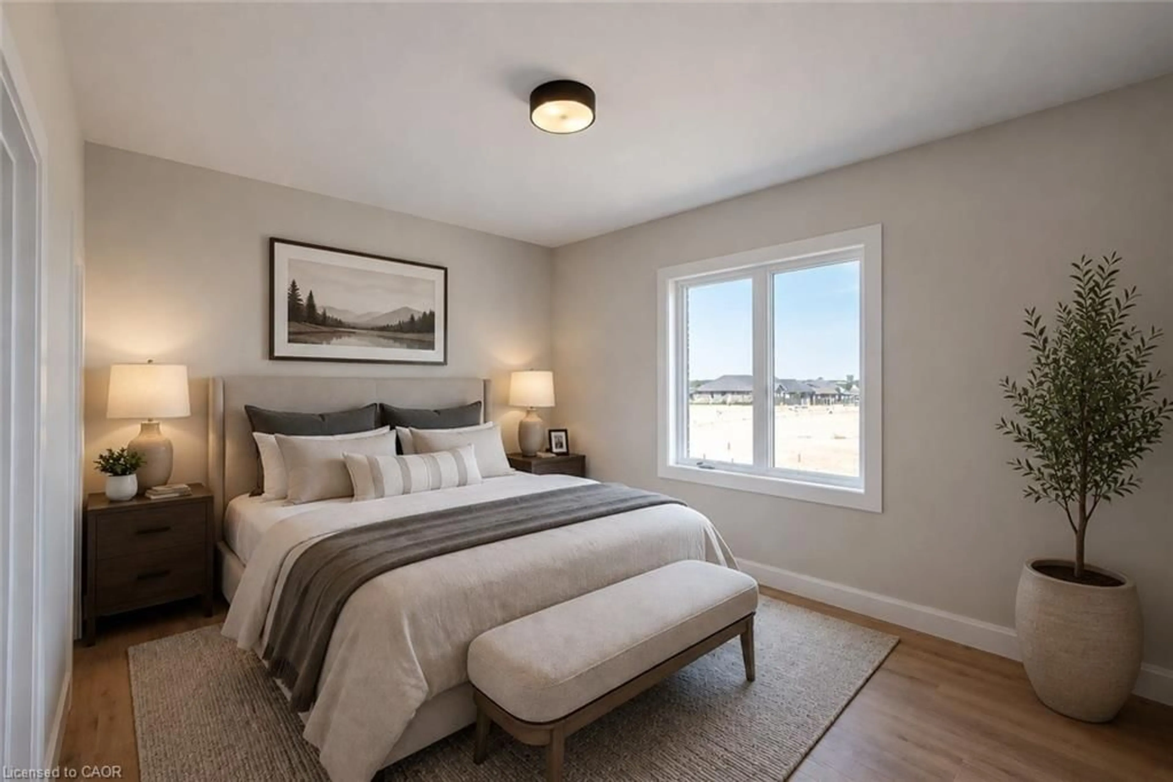 Bedroom with bed, unknown for 101 Bedell Dr, Drayton Ontario N0G 1P0