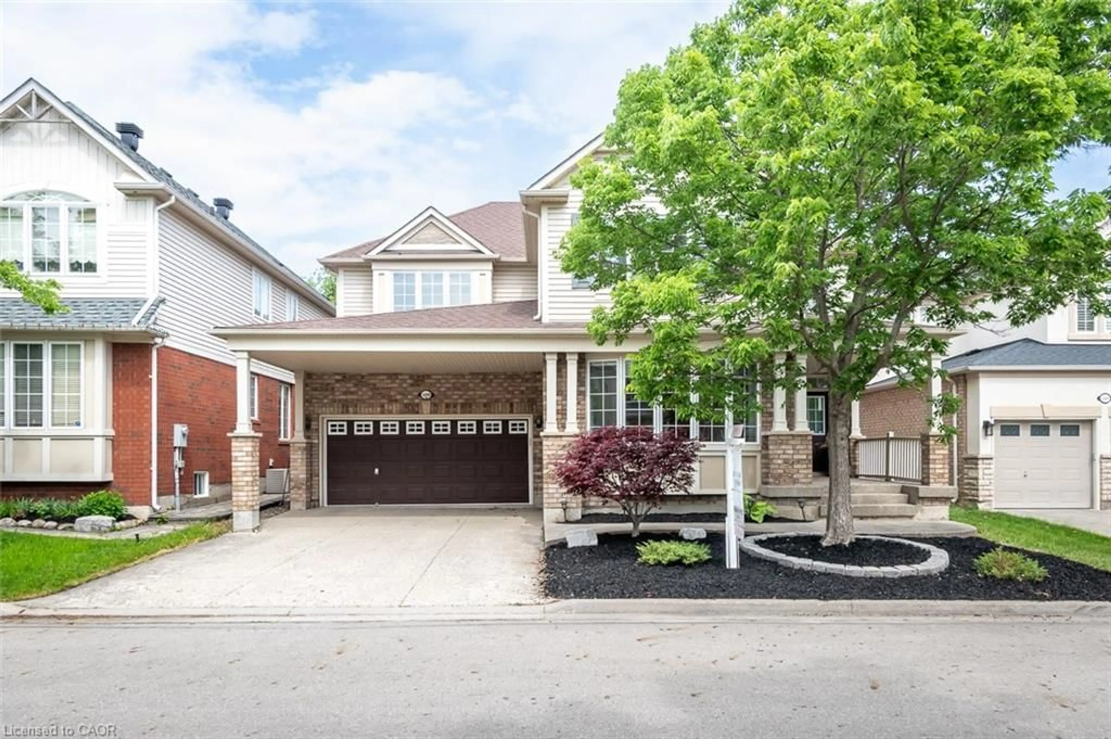 Home with brick exterior material, street for 1280 Christie Cir, Milton Ontario L9T 6V4