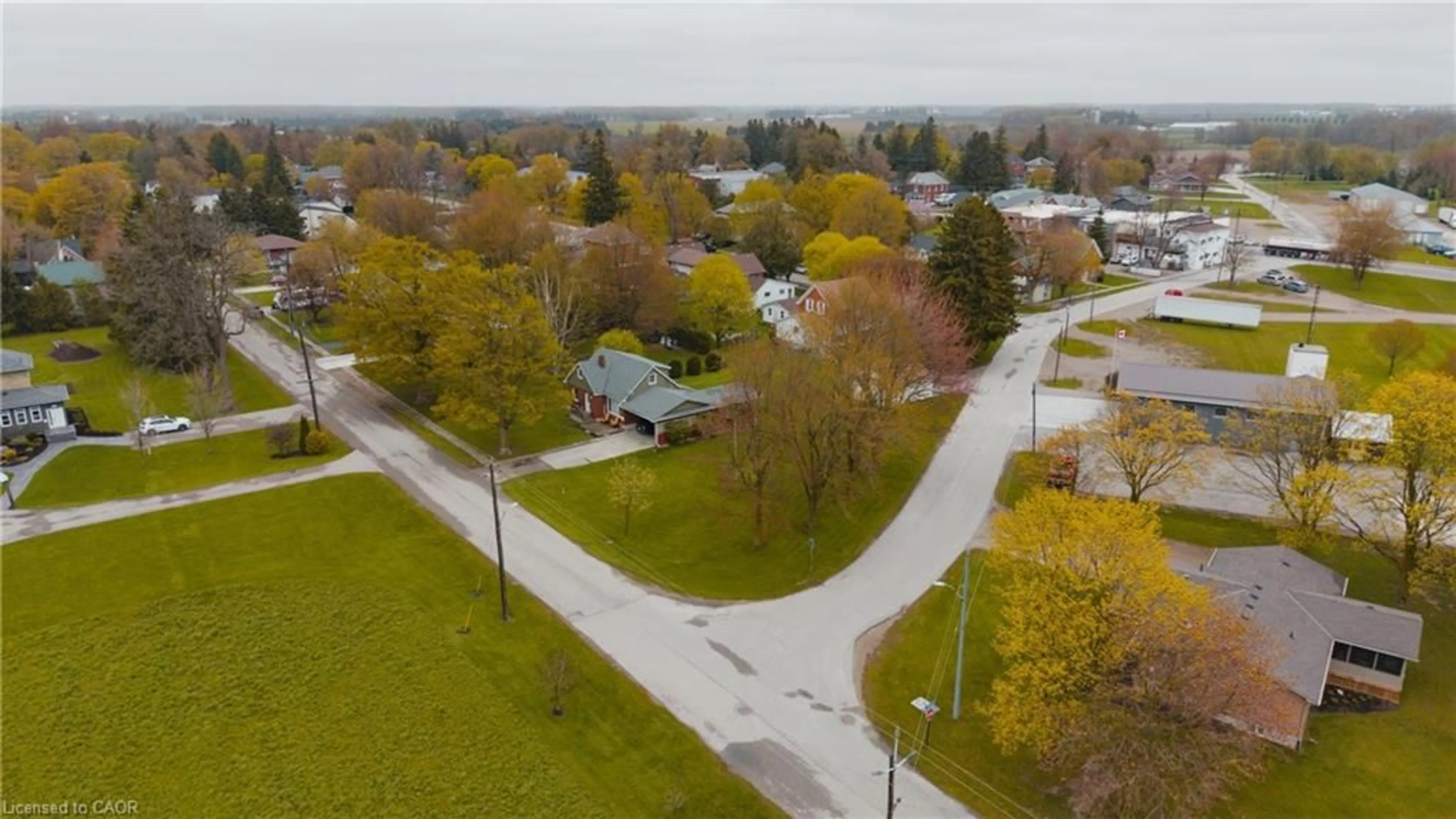 A pic from outside/outdoor area/front of a property/back of a property/a pic from drone, street for 0 Arthur St, Atwood Ontario N0G 1B0