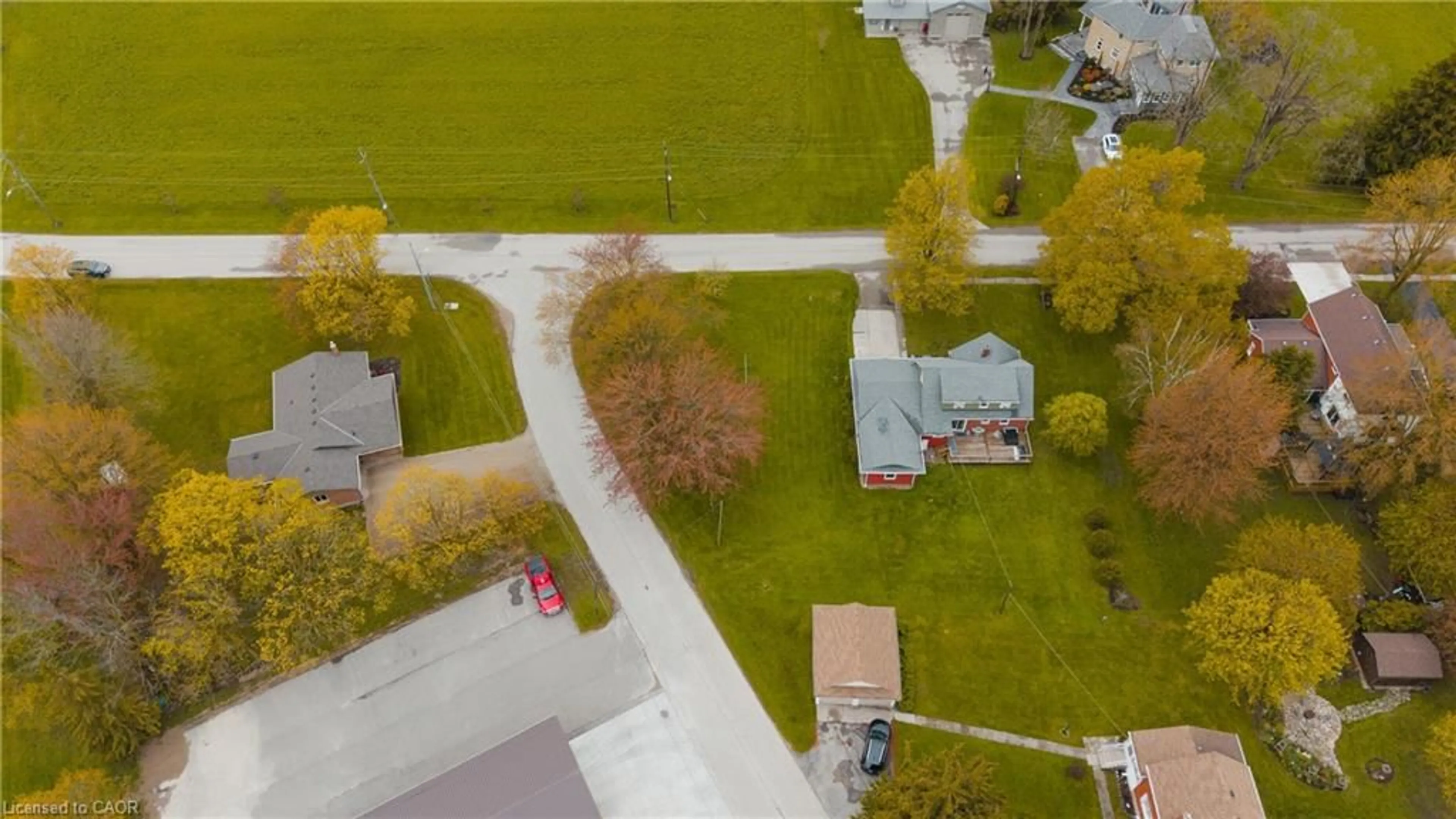 A pic from outside/outdoor area/front of a property/back of a property/a pic from drone, street for 0 Arthur St, Atwood Ontario N0G 1B0