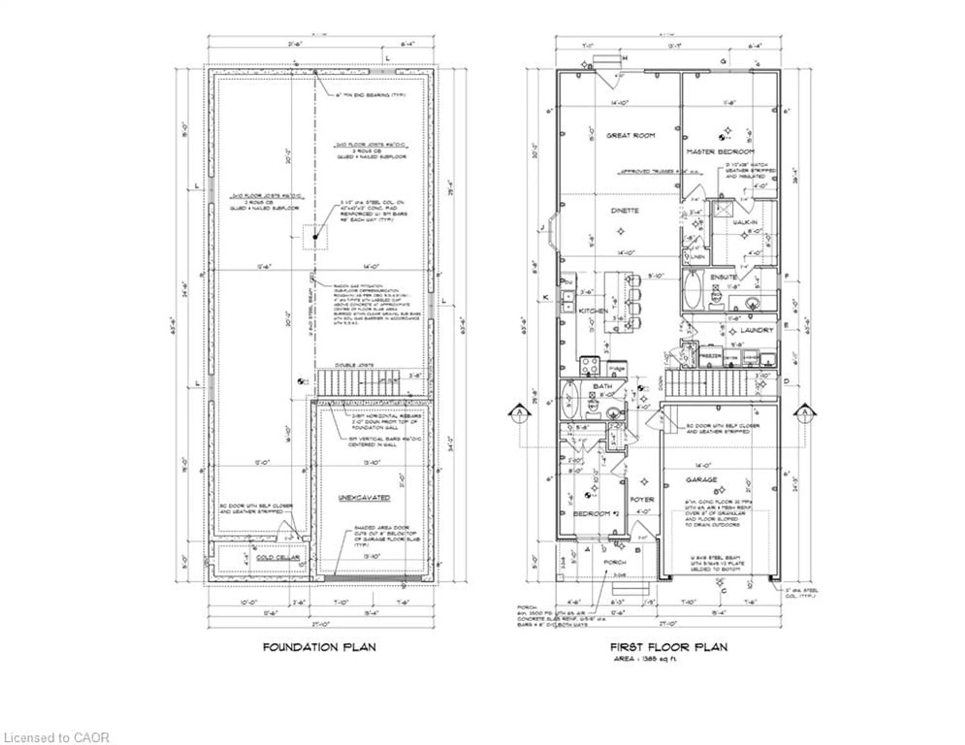 Floor plan for 68 Pike Creek Dr, Cayuga Ontario N0A 1E0