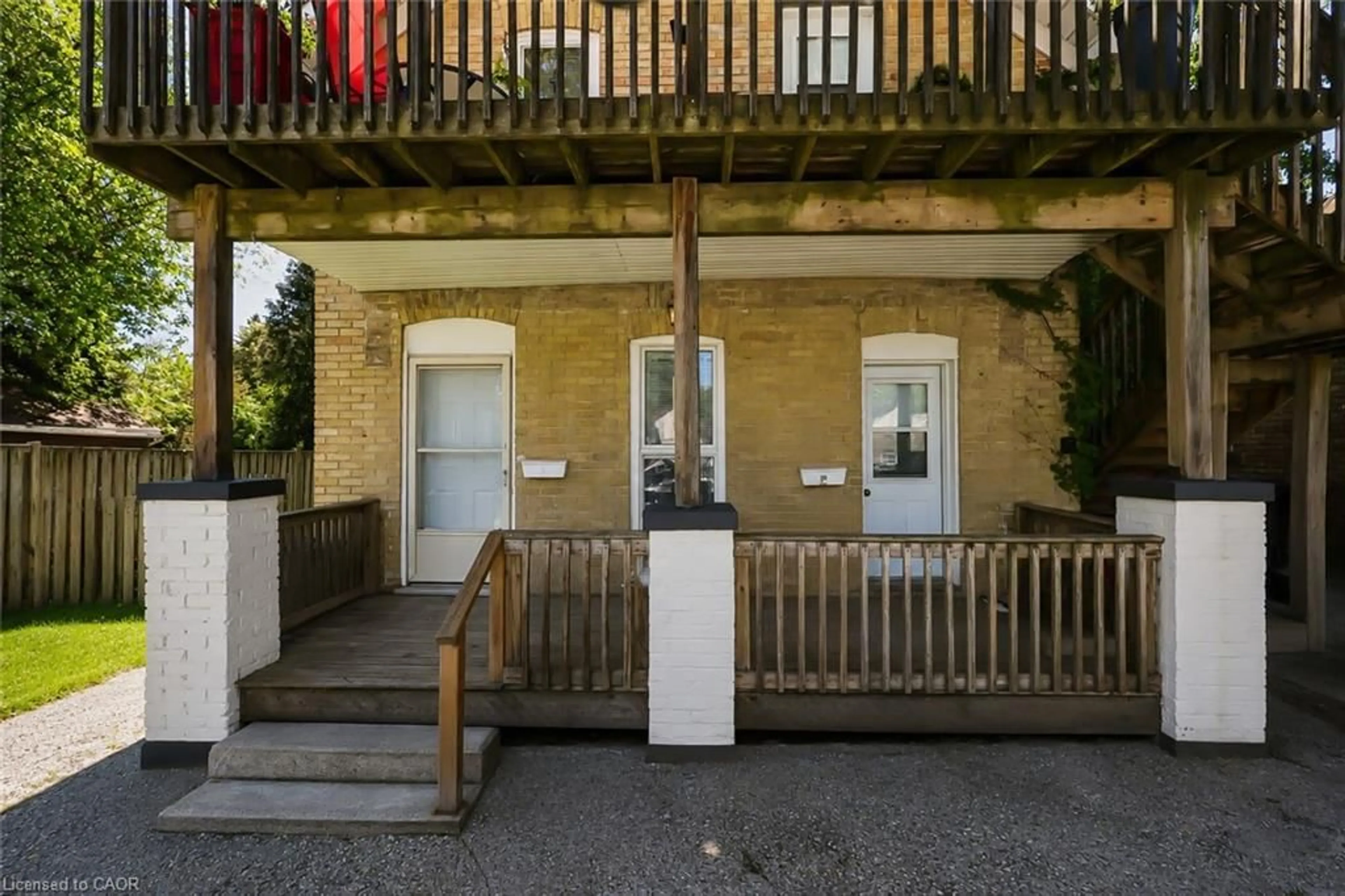 Patio, street for 87 Lancaster St, Kitchener Ontario N2H 4T3