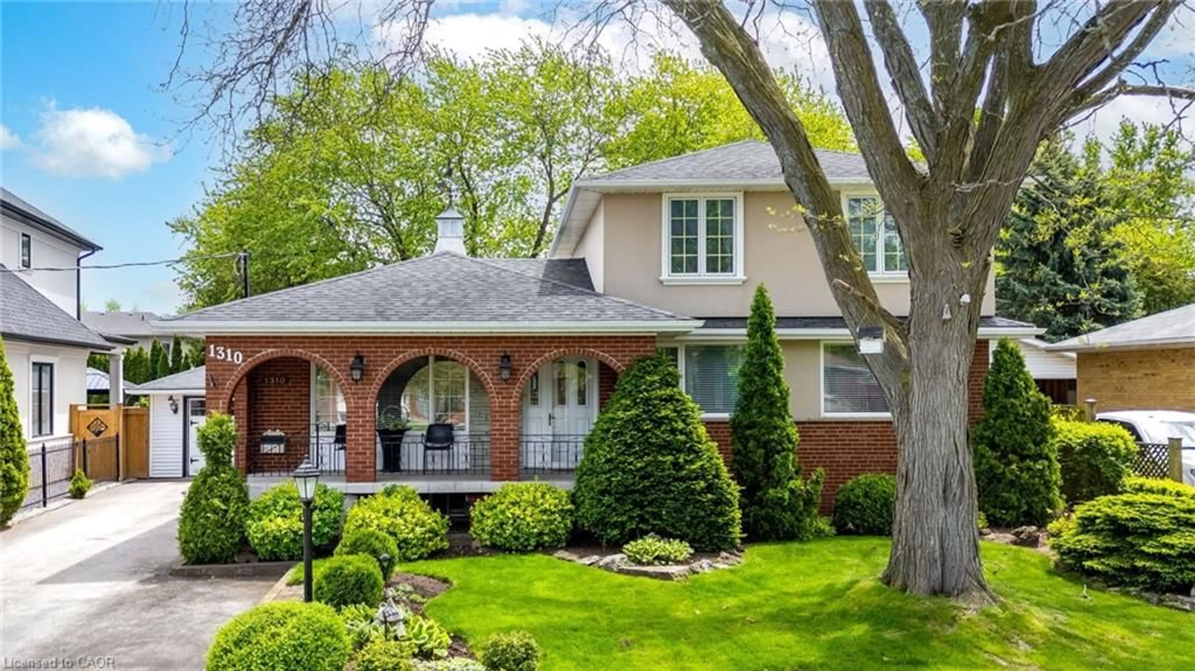 Home with brick exterior material, street for 1310 Tansley Dr, Oakville Ontario L6L 2N4
