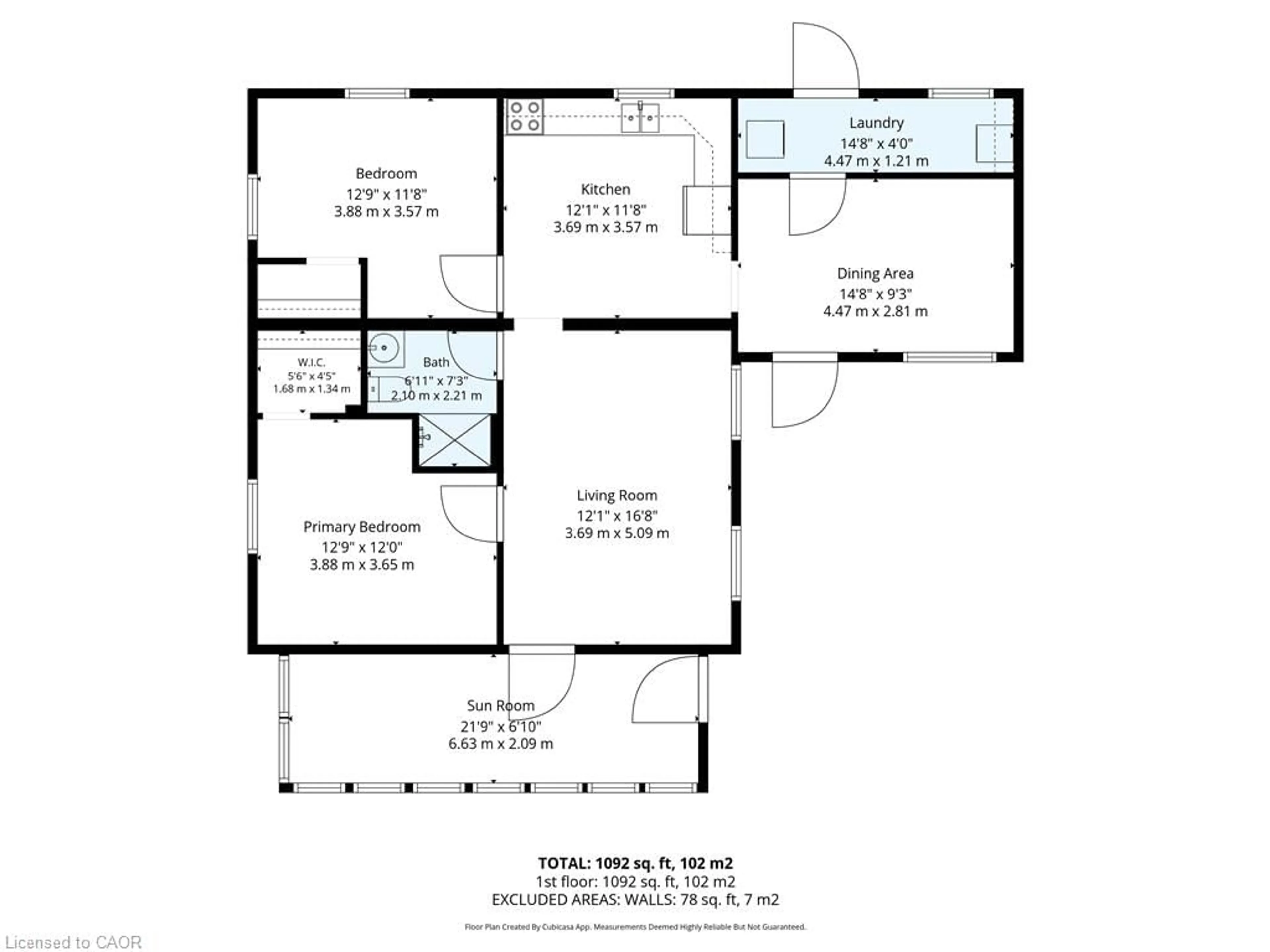 Floor plan for 209 St Andrew St, Port Dover Ontario N0A 1N0