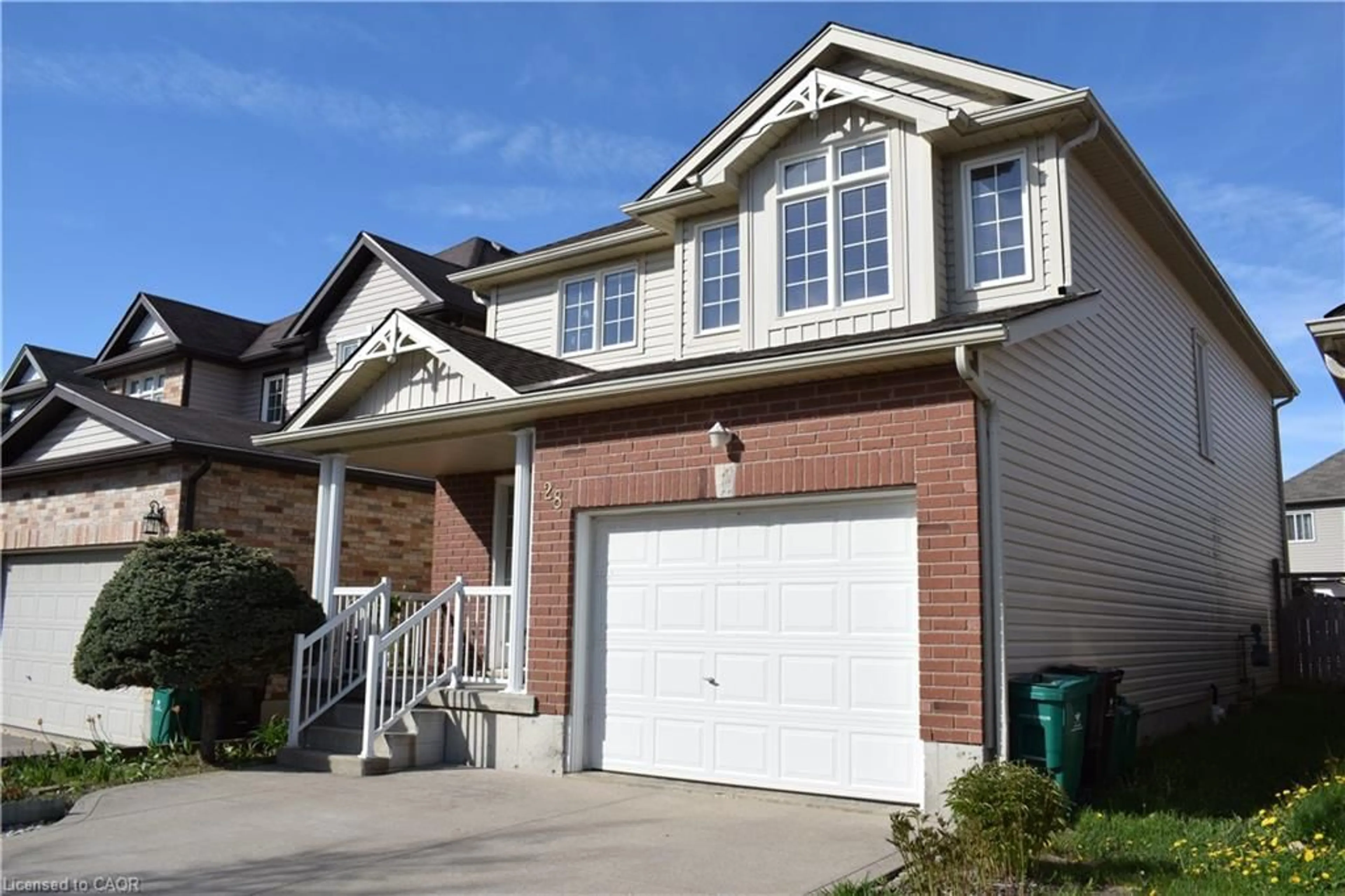 Home with brick exterior material, street for 28 Lemon Grass St, Kitchener Ontario N2N 3R5