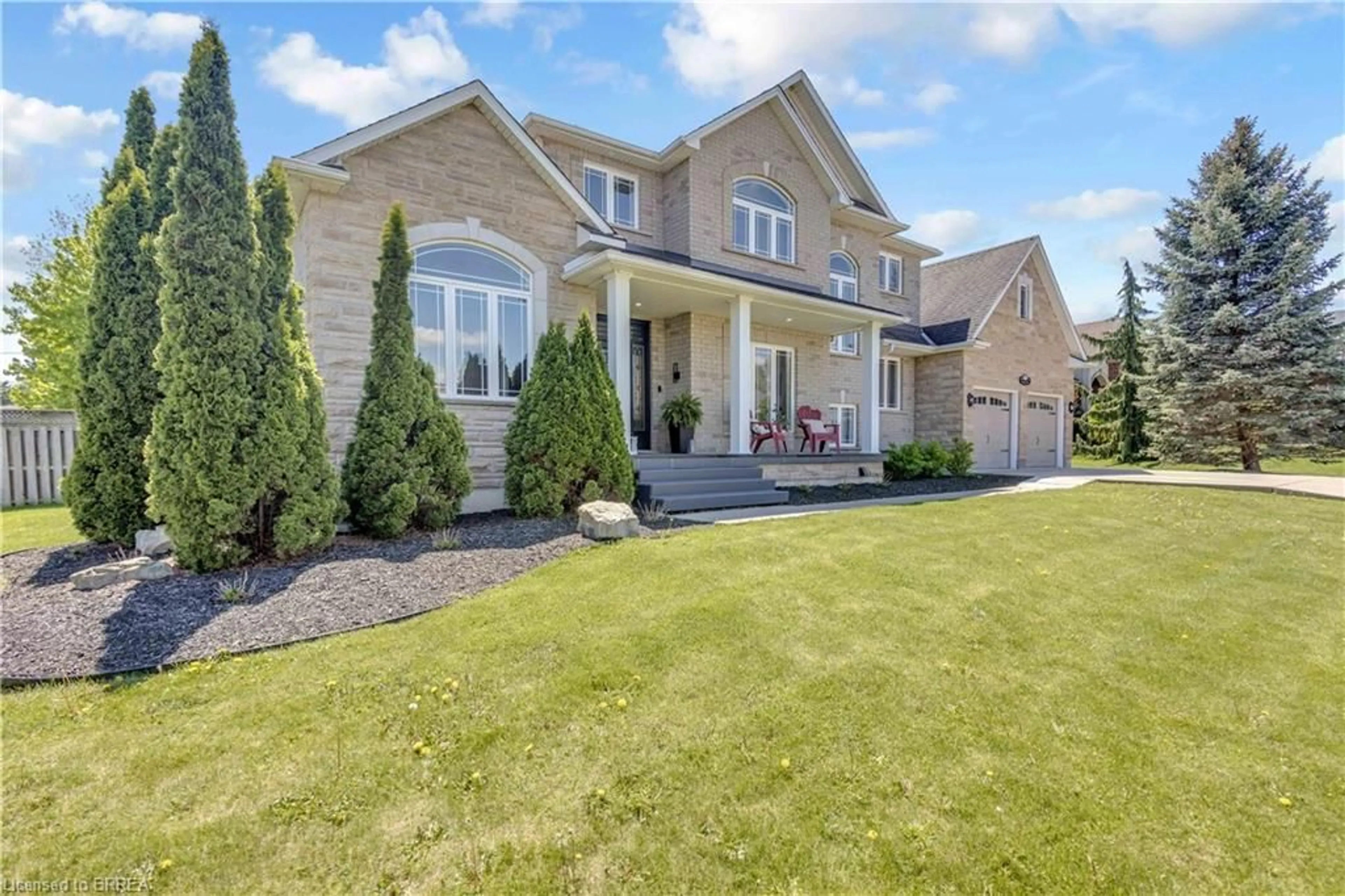 Home with brick exterior material, street for 30 Farrow Rd, Brantford Ontario N3T 5L7