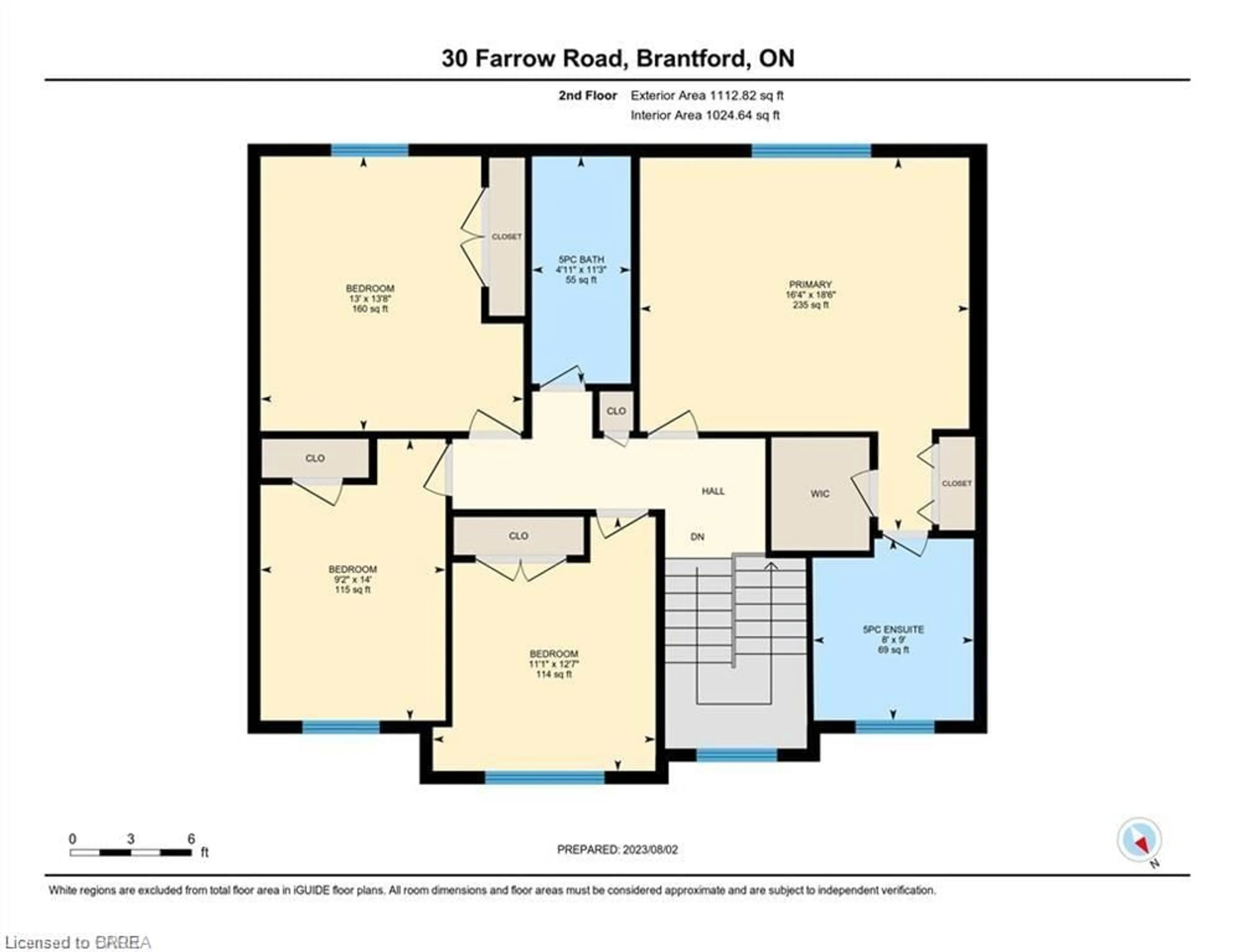 Floor plan for 30 Farrow Rd, Brantford Ontario N3T 5L7