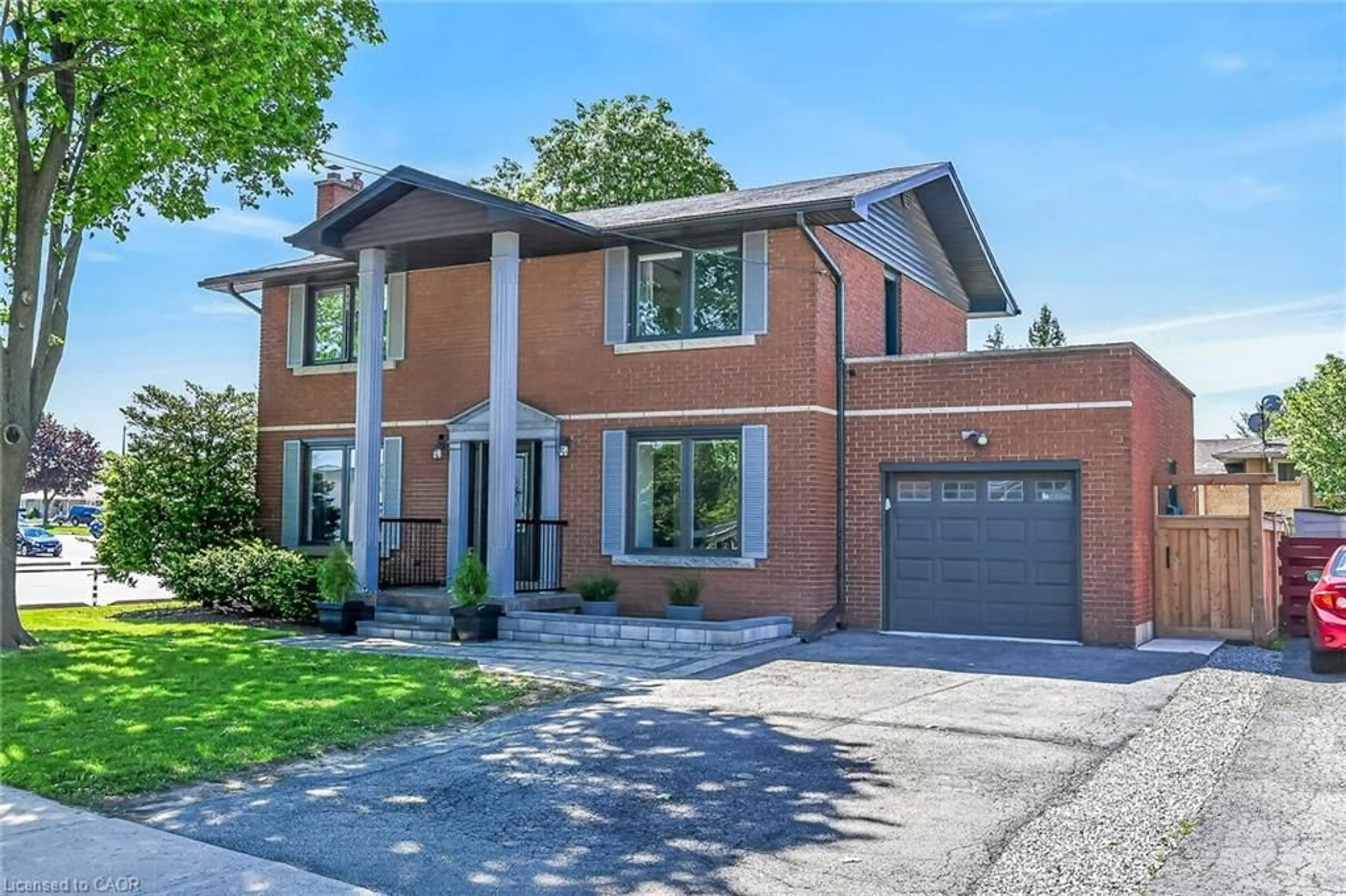 Home with brick exterior material, street for 1 Sandringham Ave, Hamilton Ontario L9C 2H3
