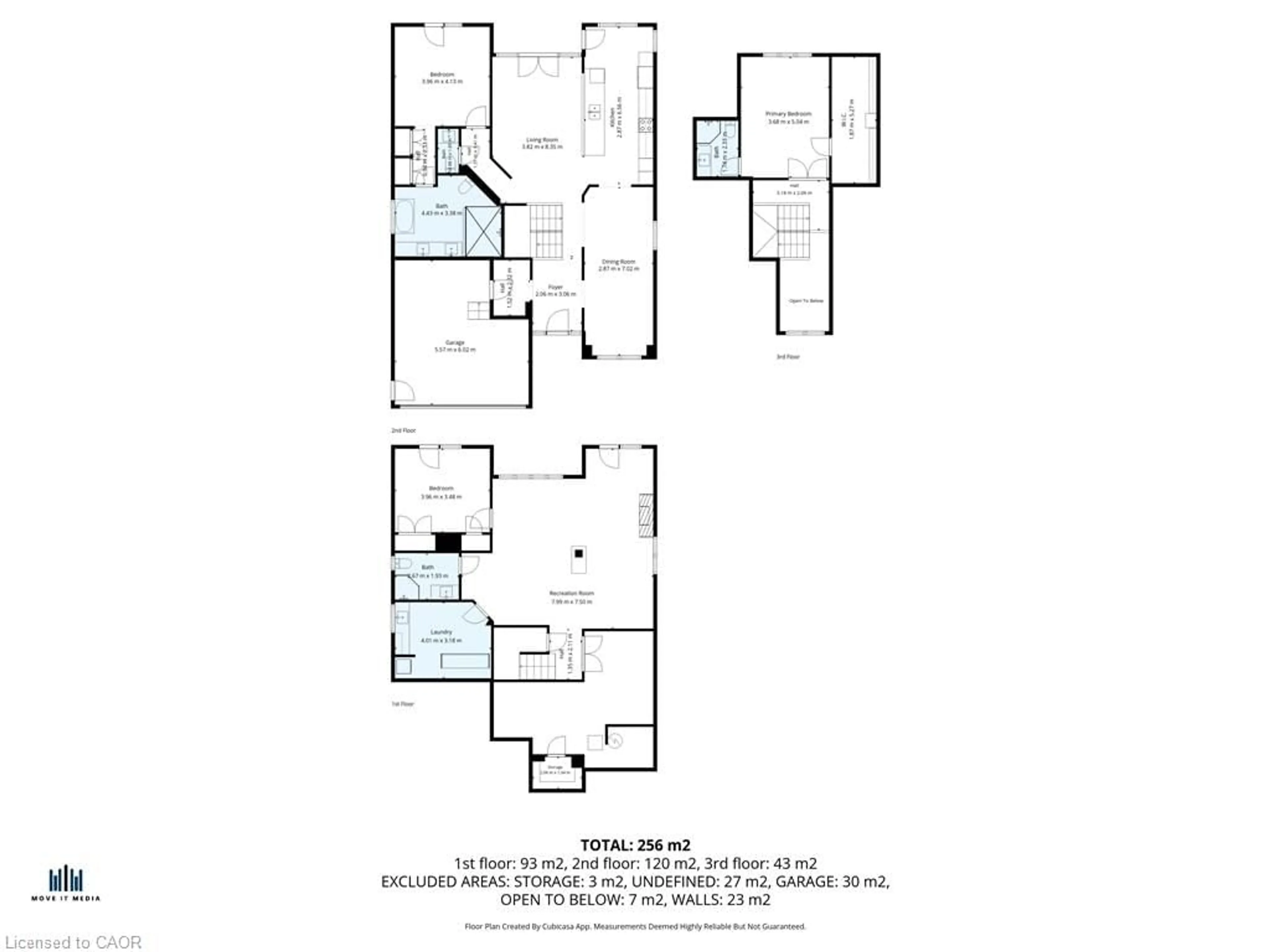 Floor plan for 3465 Vinehaven Trail, Vineland Ontario L0R 2C0