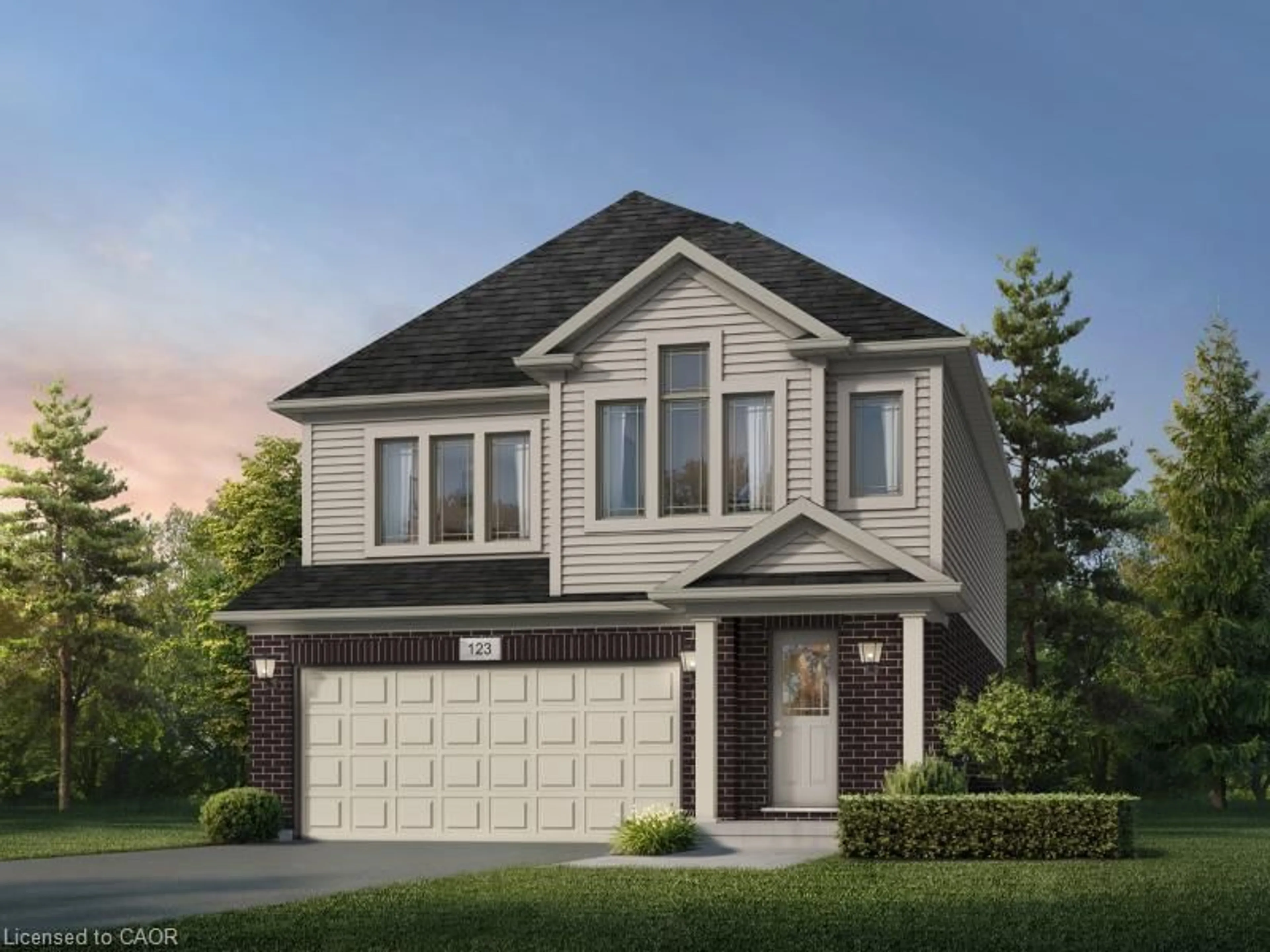 Home with brick exterior material, street for 1656 Dunkirk Ave, Woodstock Ontario N4T 0L7