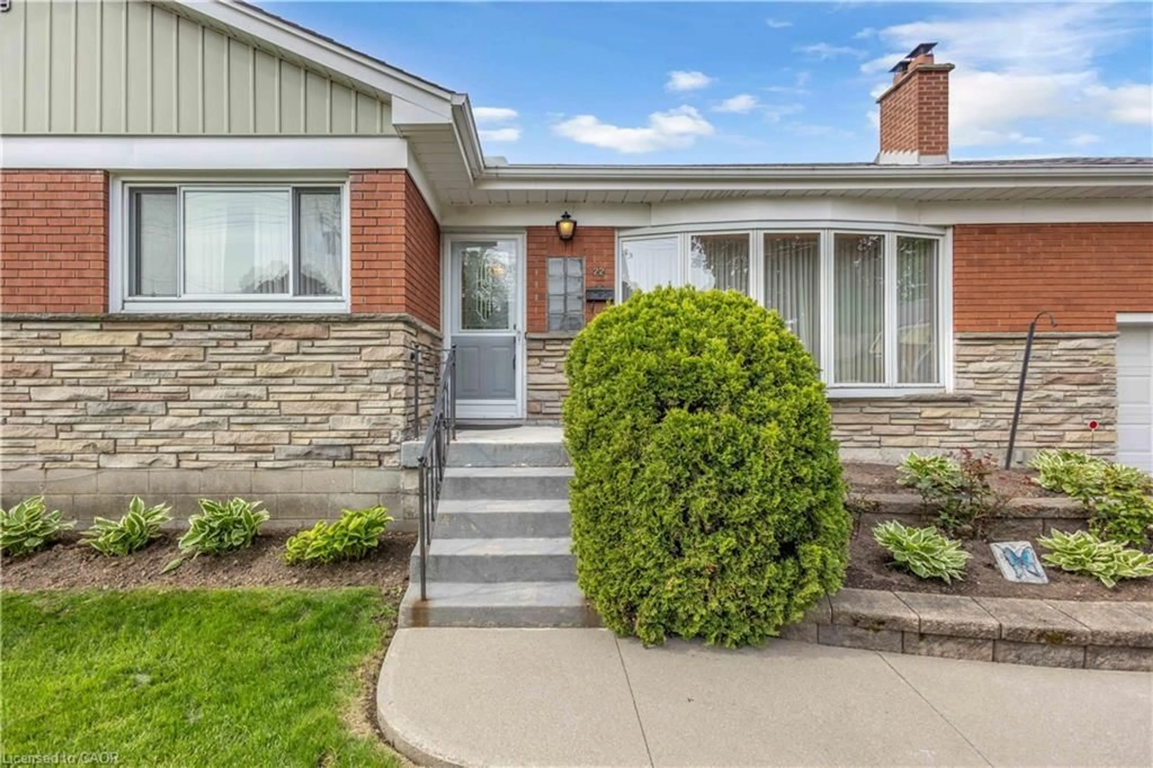 Home with brick exterior material, street for 22 Percy Crt, Hamilton Ontario L6T 1W6