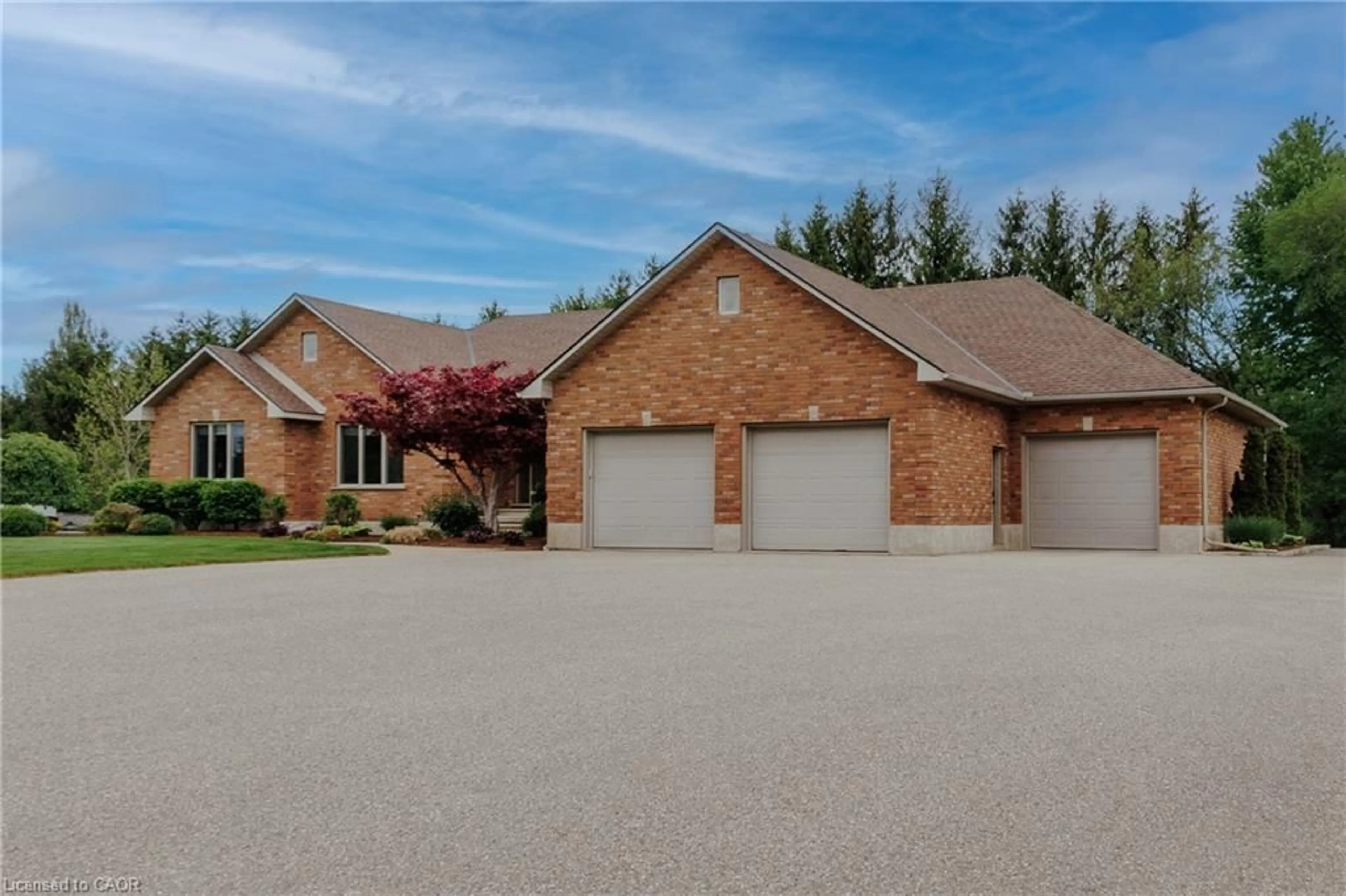 Home with brick exterior material, street for 224271 Ostrander Rd, Tillsonburg Ontario N4G 4H1
