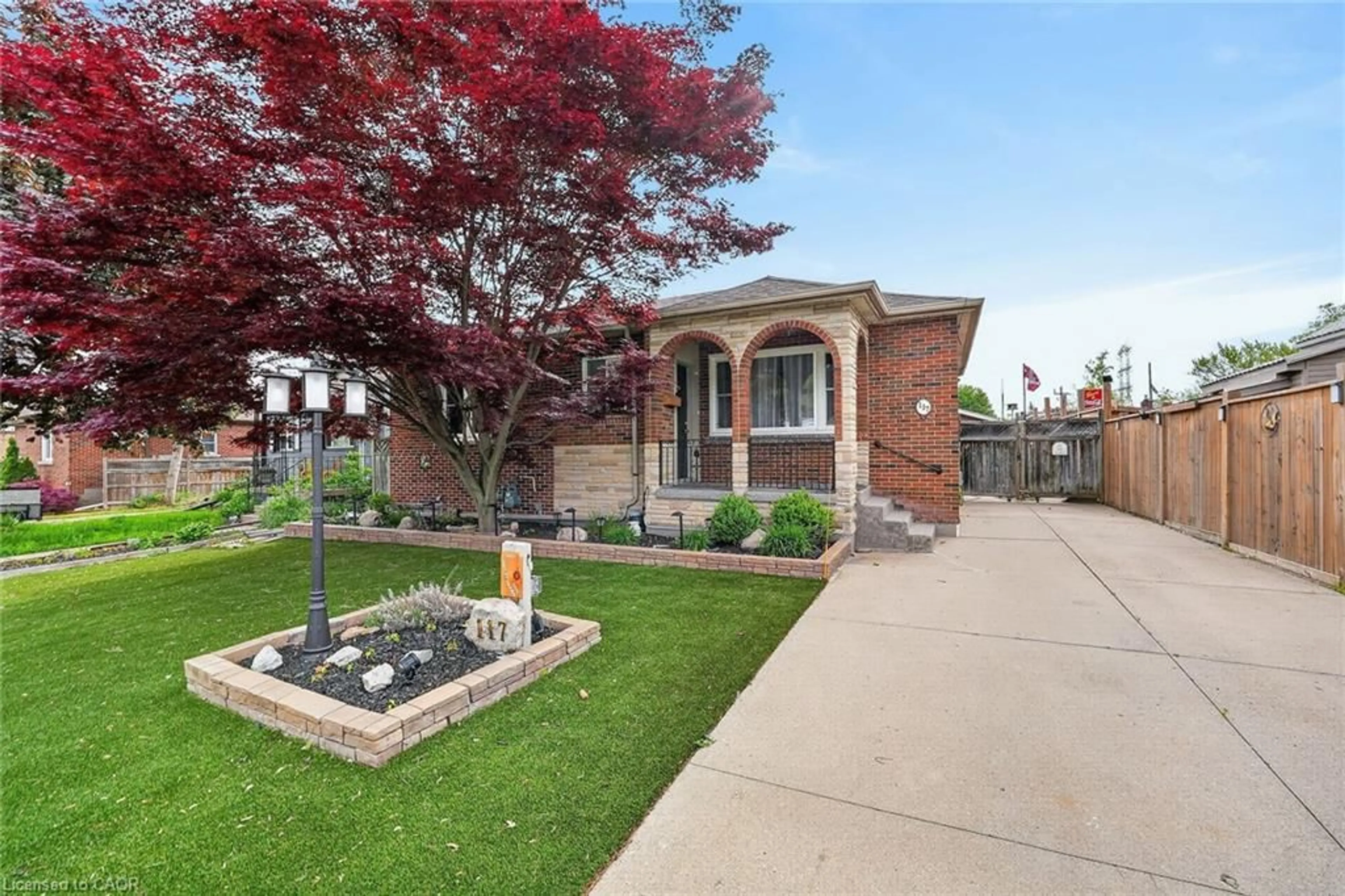 Home with brick exterior material, street for 117 Stewartdale Ave, Hamilton Ontario L8K 4P4