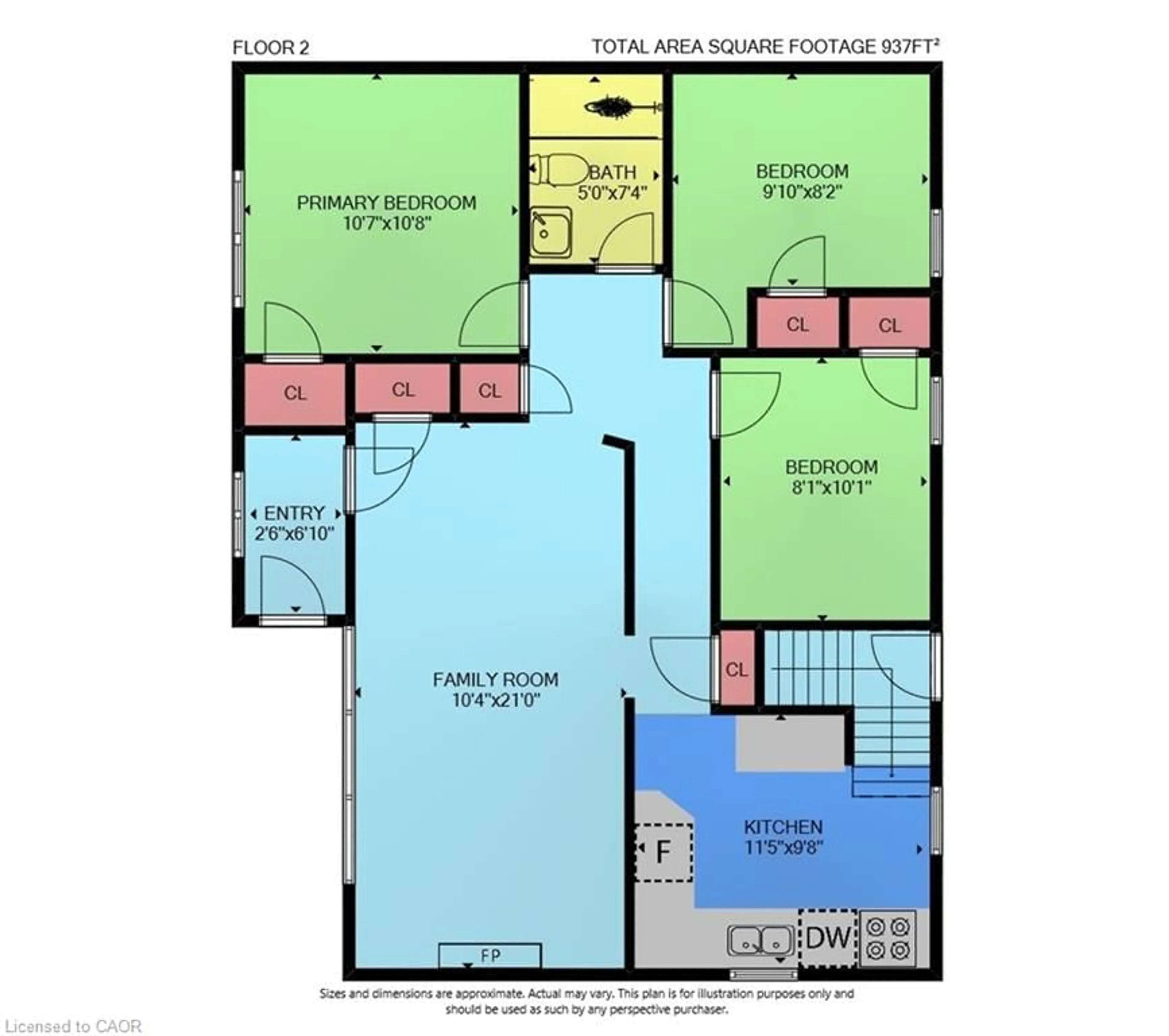 Floor plan for 117 Stewartdale Ave, Hamilton Ontario L8K 4P4