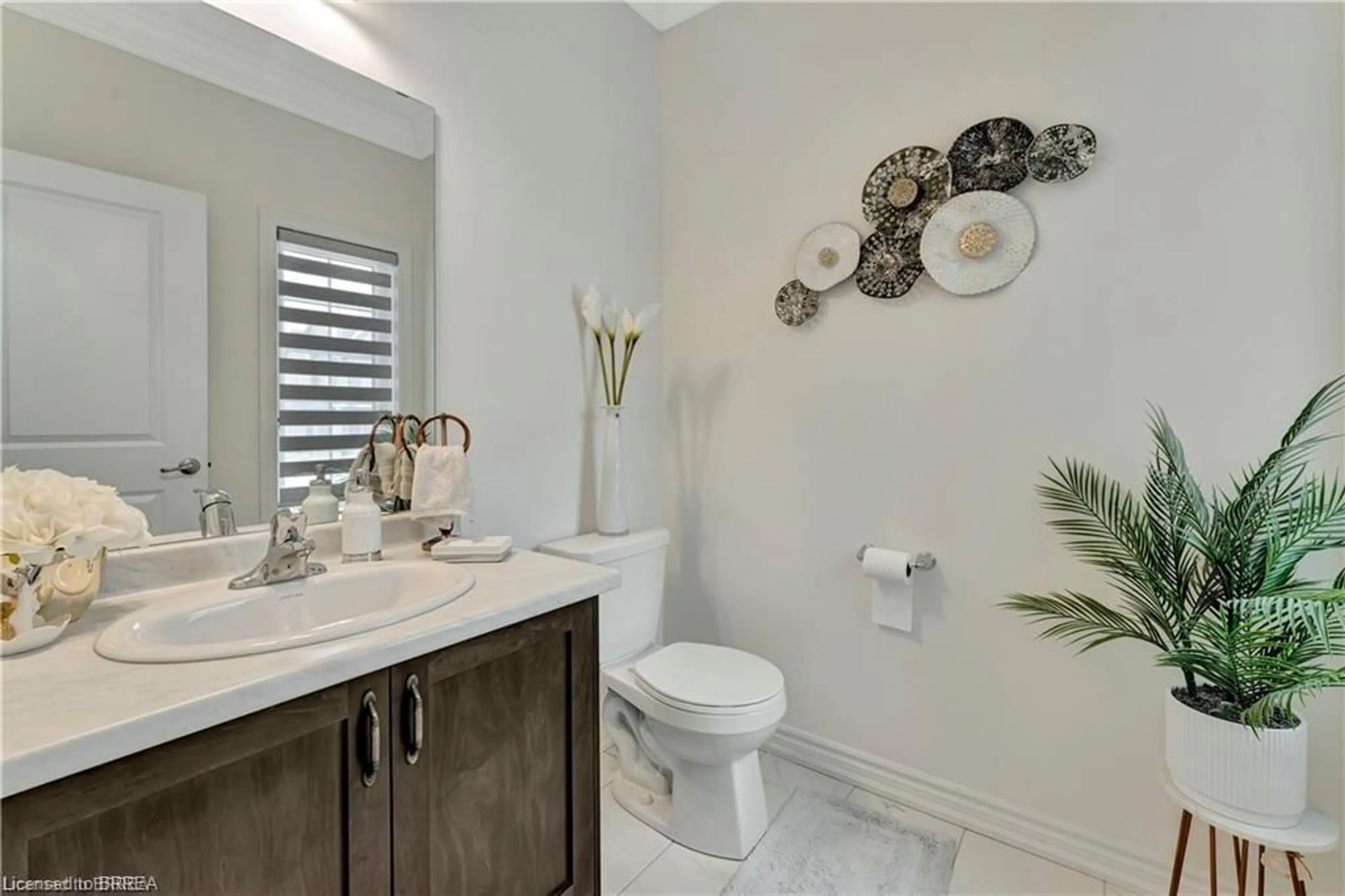 Contemporary bathroom, ceramic/tile floor for 63 Flagg Ave, Paris Ontario N3L 0K1