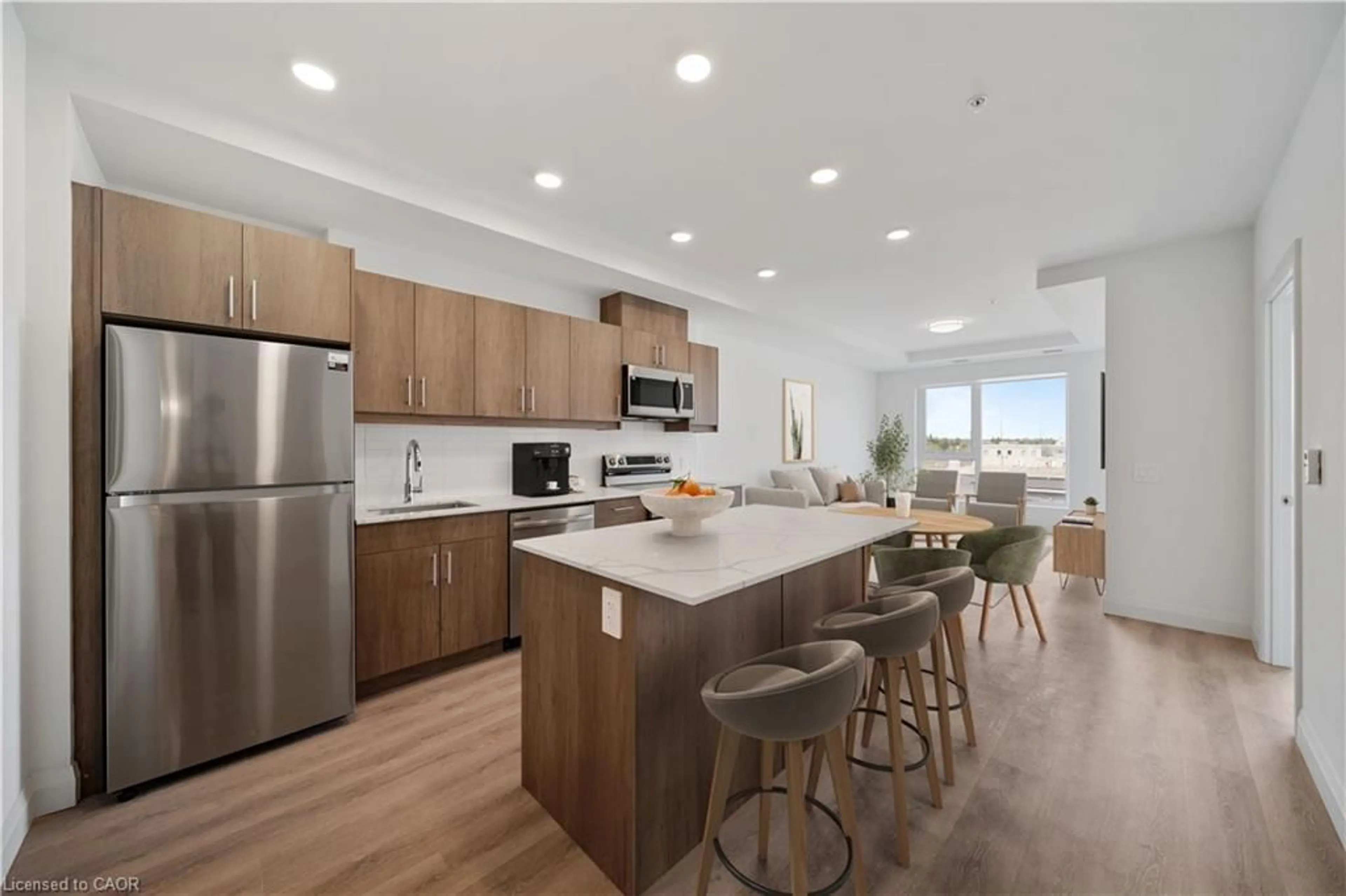 Open concept kitchen, unknown for 1333 Weber St #316, Kitchener Ontario N2A 1C2