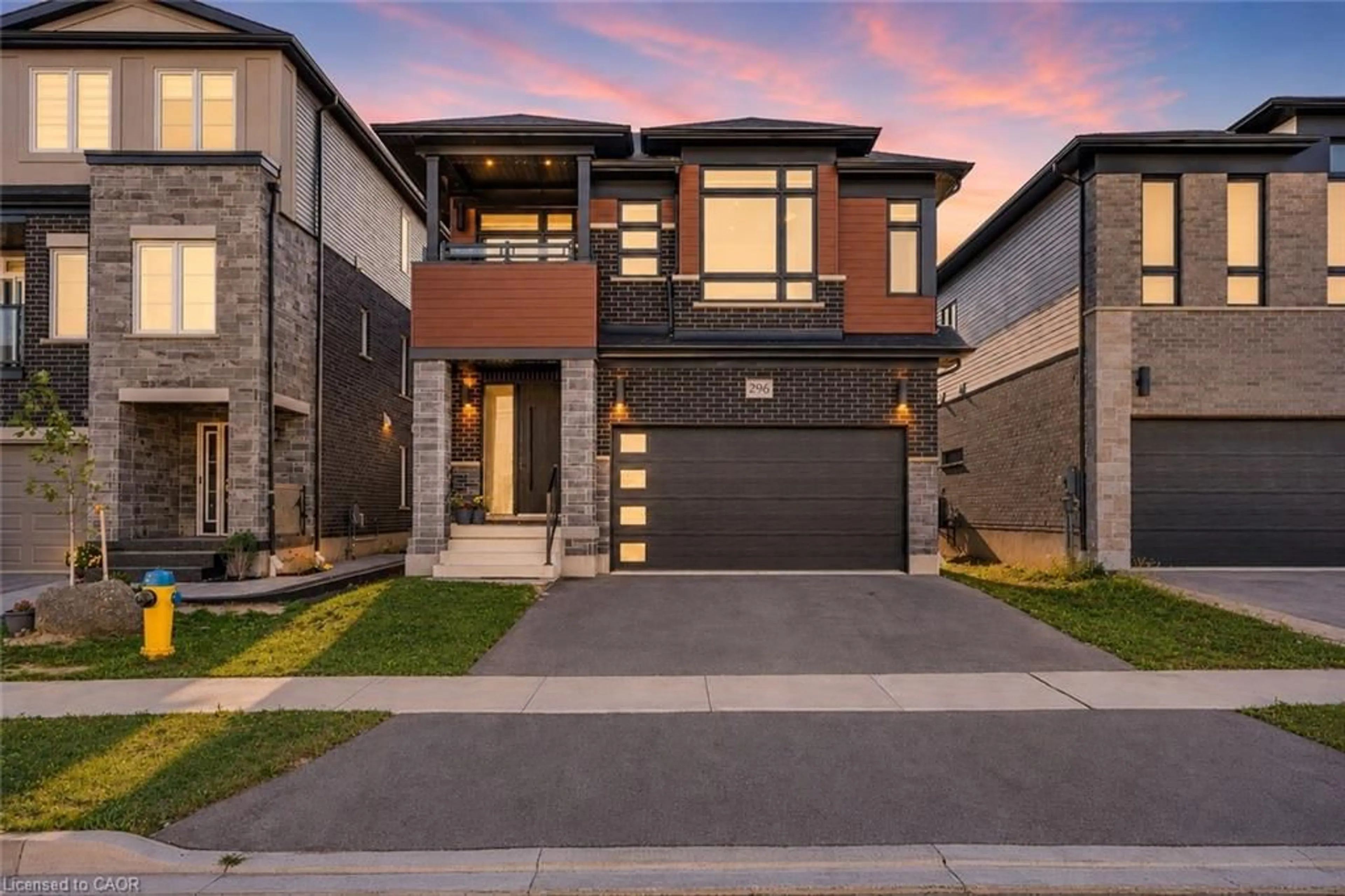 Home with brick exterior material, street for 296 Raspberry Pl, Waterloo Ontario N2V 0H3