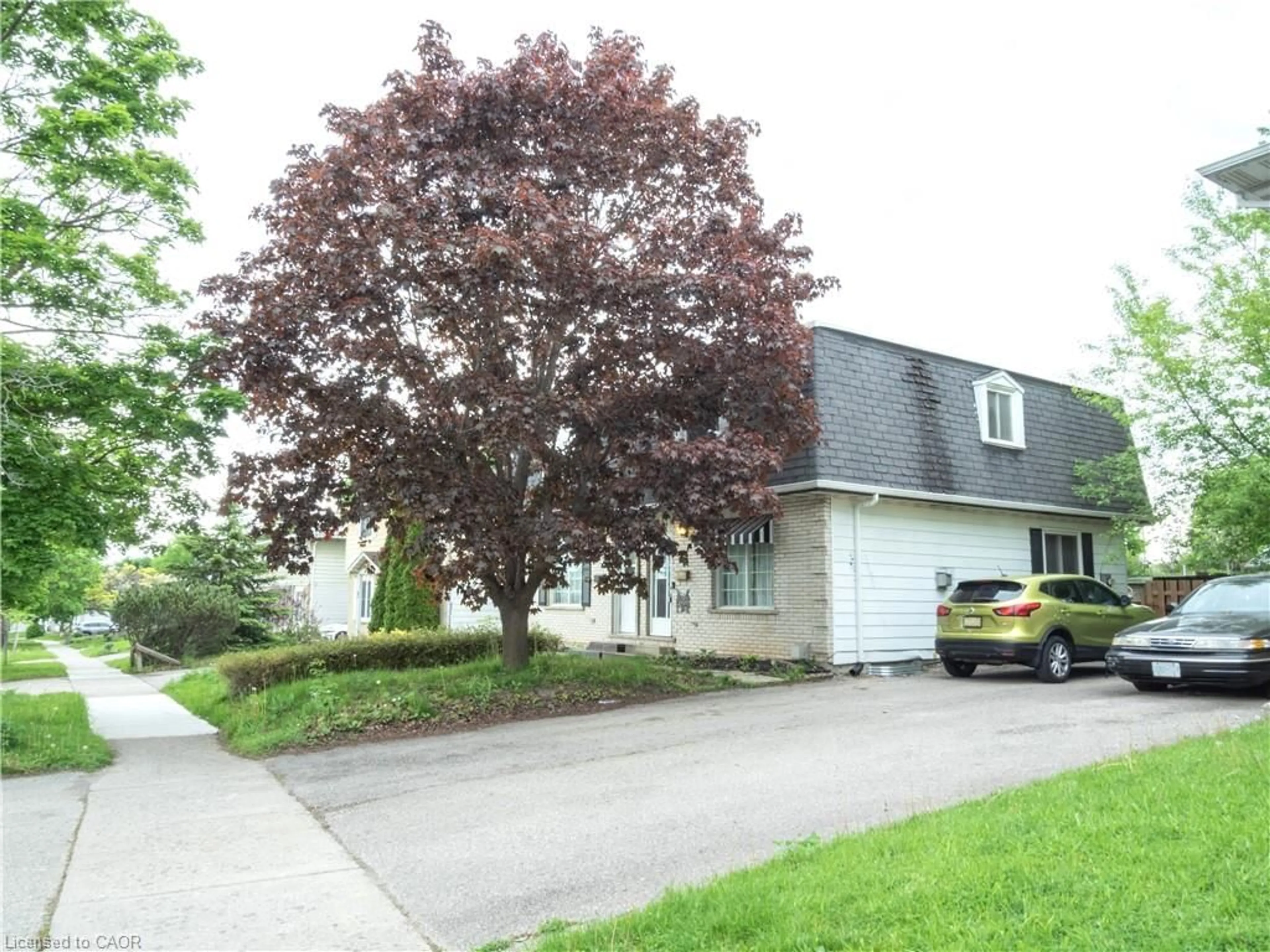 Home with vinyl exterior material, street for 74 Lillian Dr #B, Waterloo Ontario N2J 4J9