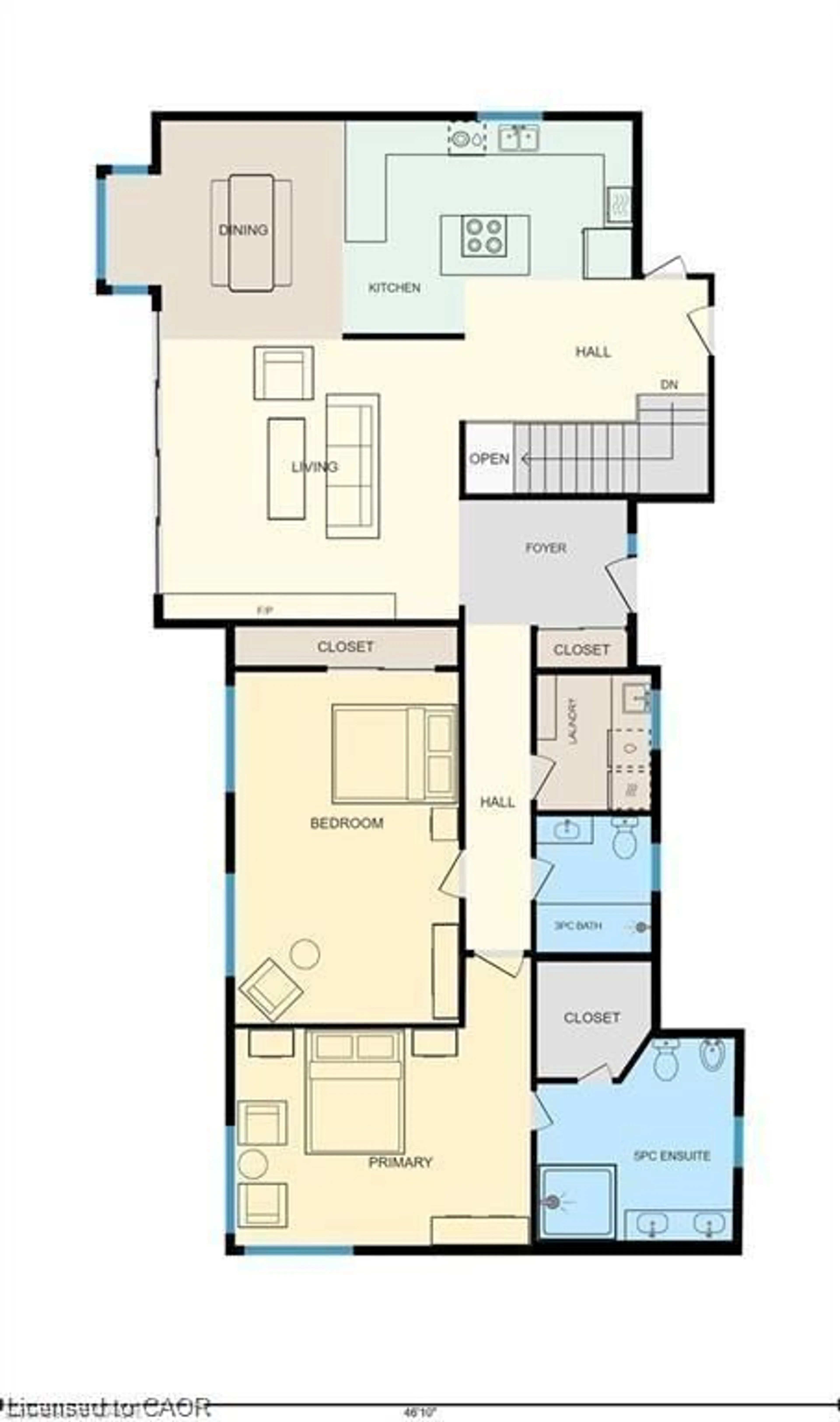 Floor plan for 350320 Concession A, Meaford Municipality Ontario N0H 1B0