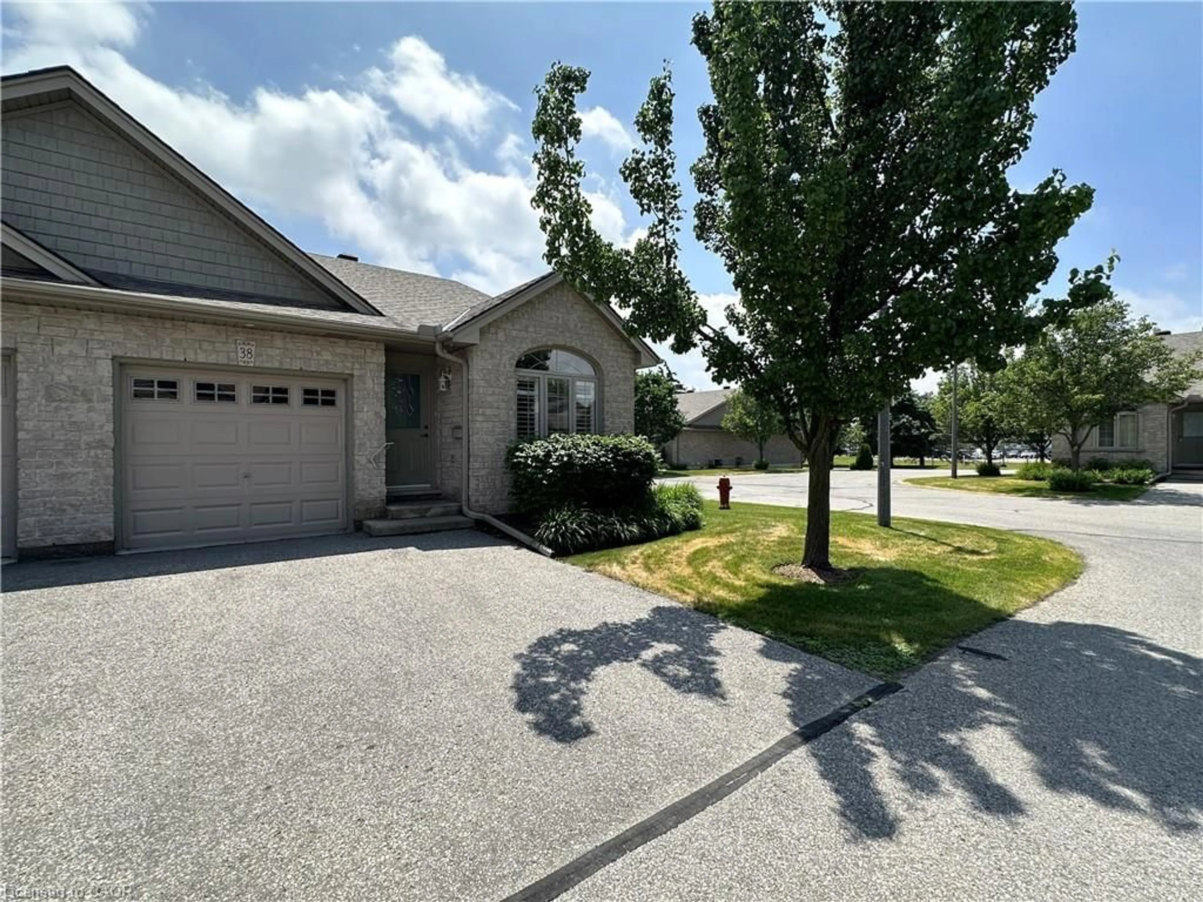 A pic from outside/outdoor area/front of a property/back of a property/a pic from drone, street for 510 Queensway St #38, Simcoe Ontario N3Y 4R4