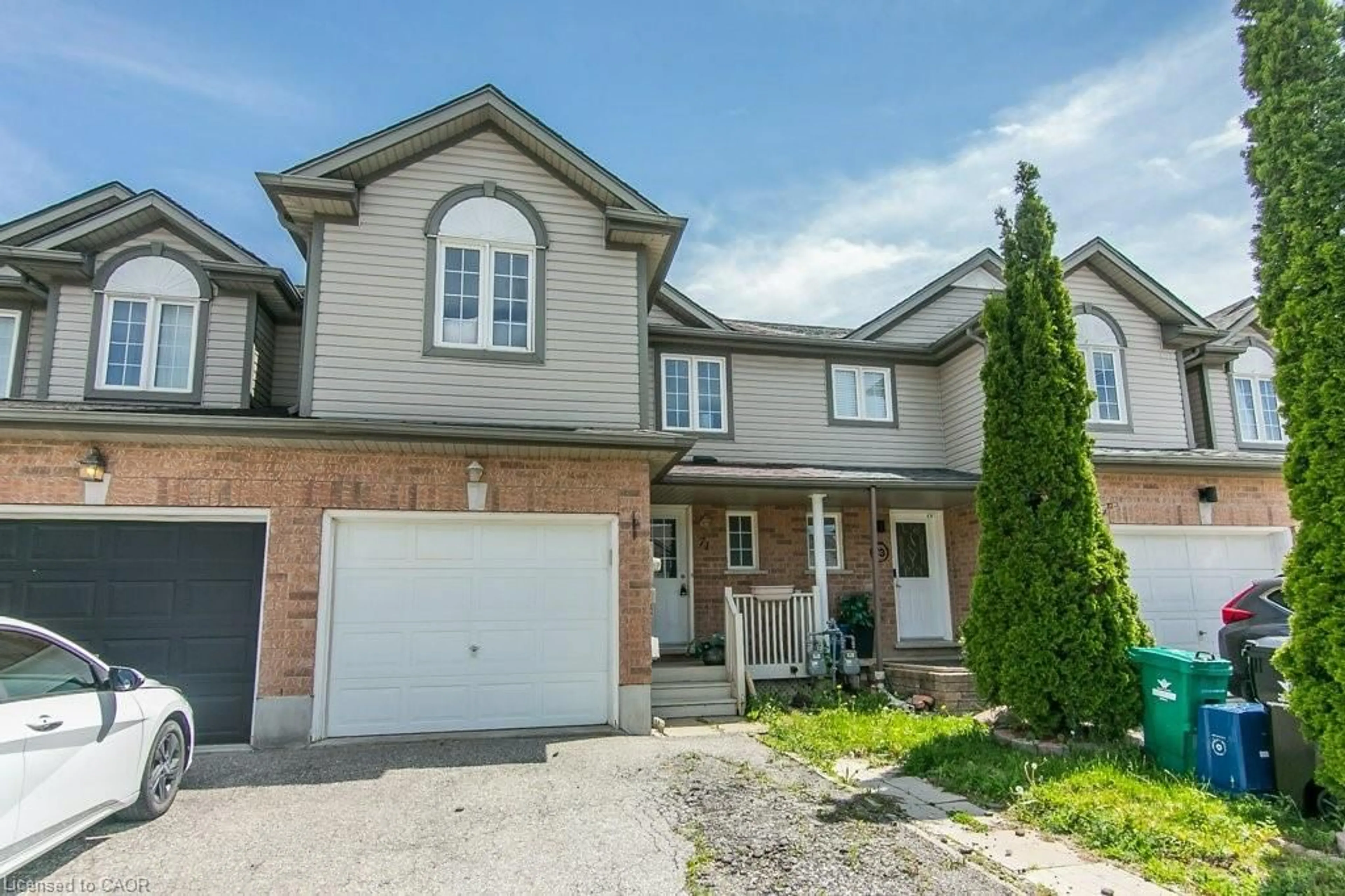 Home with brick exterior material, street for 71 Foxglove Cres, Kitchener Ontario N2E 3Y8
