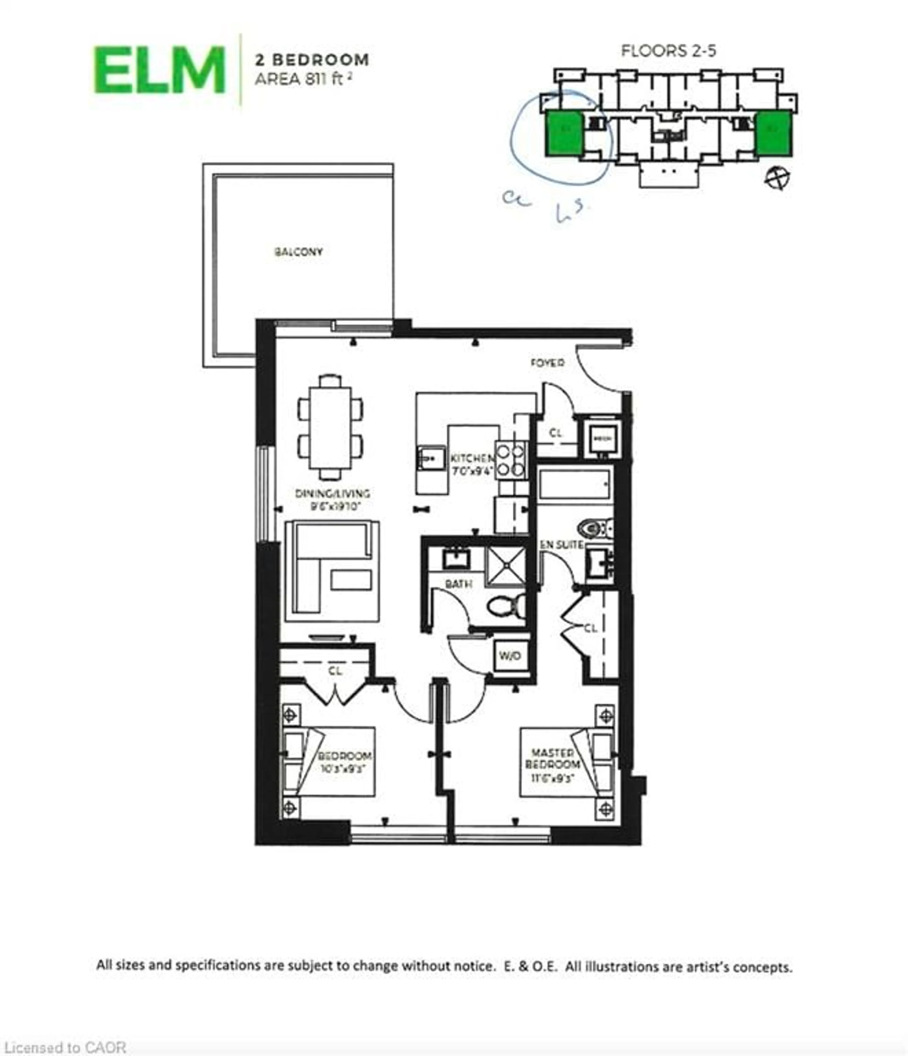 Floor plan for 479 Charlton Ave #308, Hamilton Ontario L8N 0B4