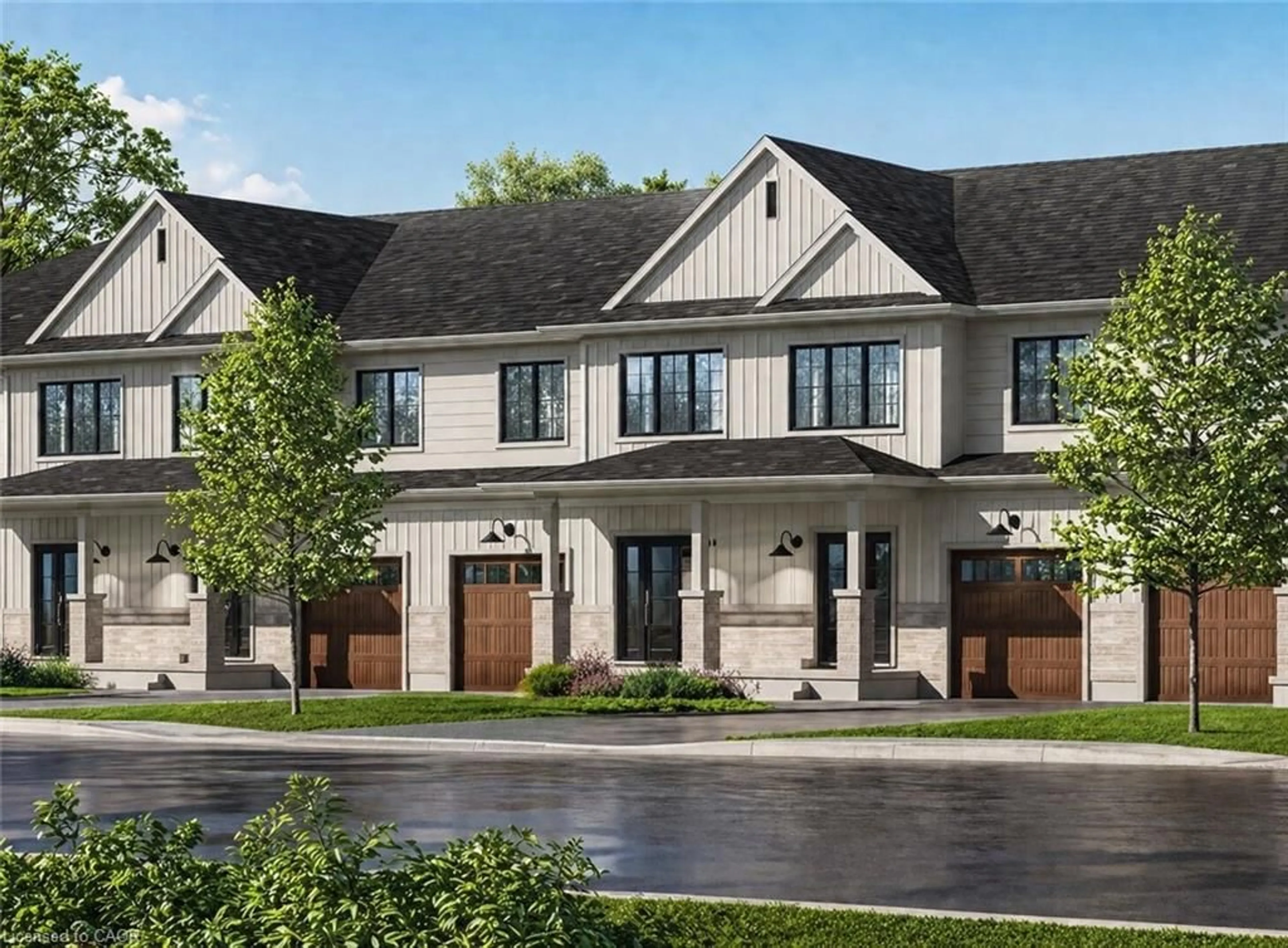 Home with brick exterior material, street for 29 DONALD Fraser Lane, Rockwood Ontario N0B 1K0