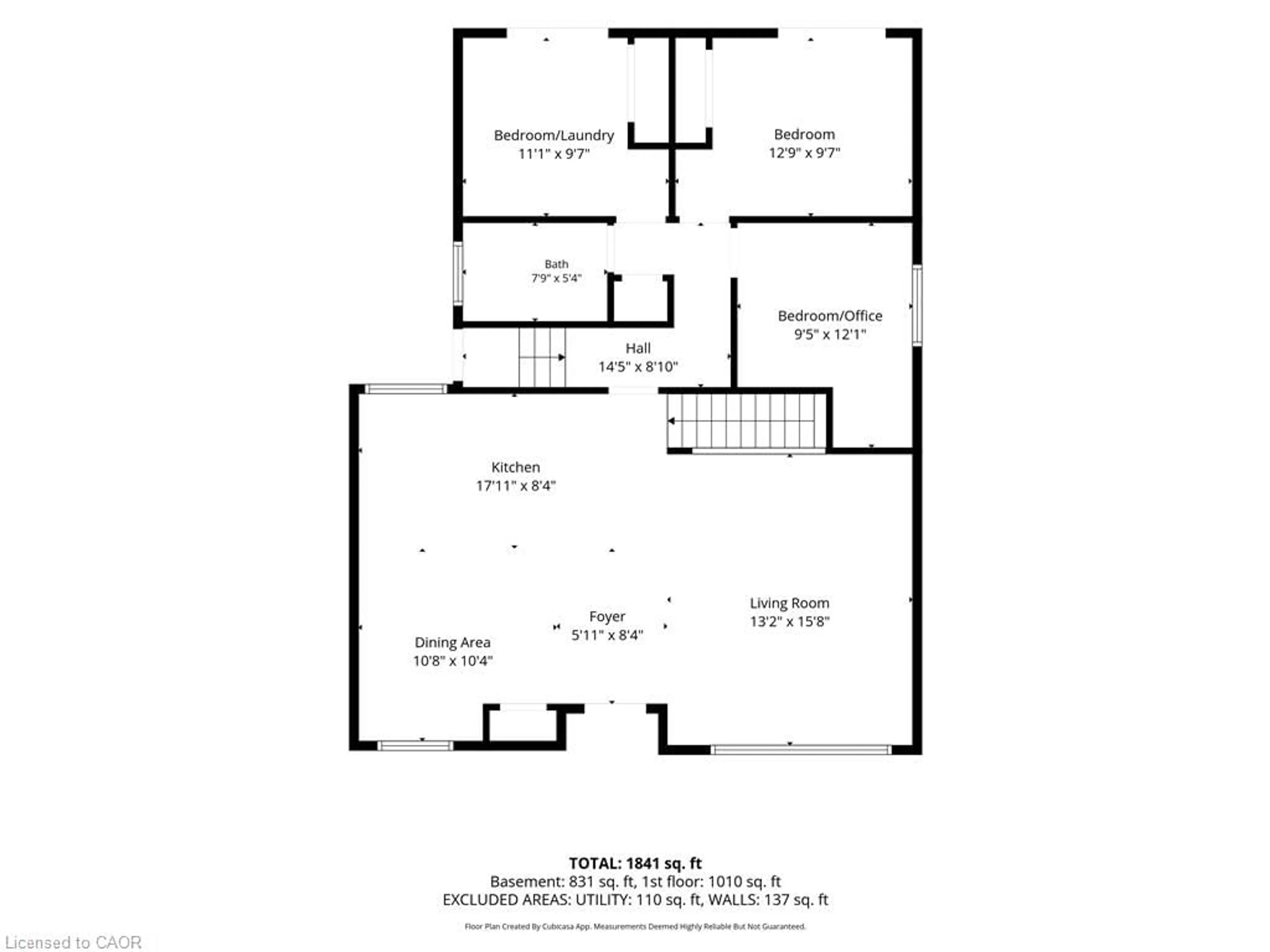 Floor plan for 7 Irving Crt, Port Dover Ontario N0A 1N4