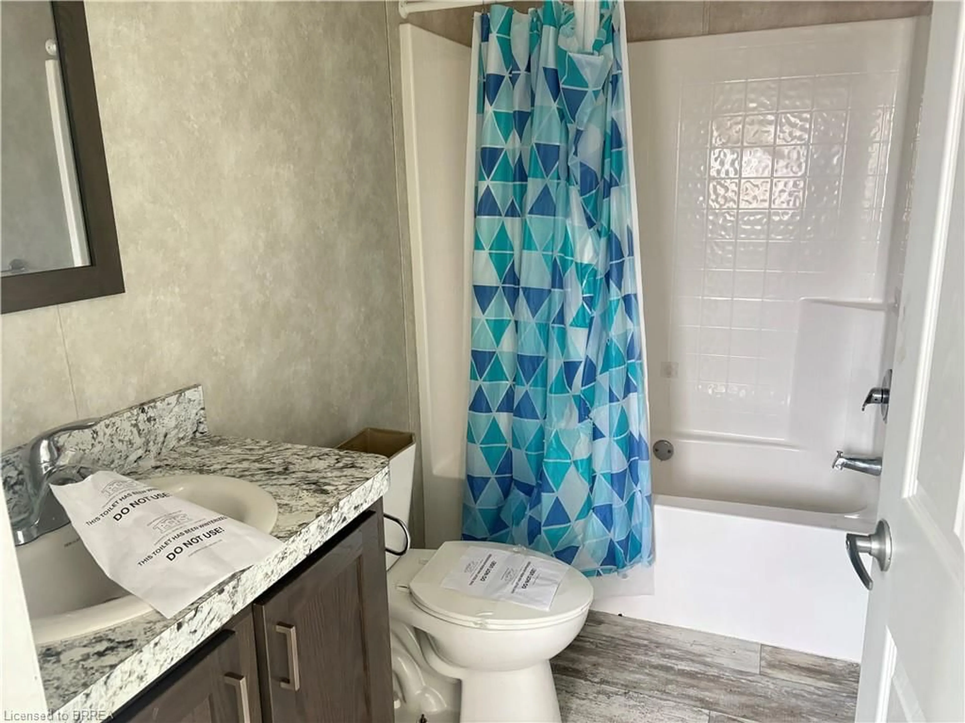 Standard bathroom, ceramic/tile floor for 99 Fourth Concession Rd #524, Burford Ontario N0E 1A0