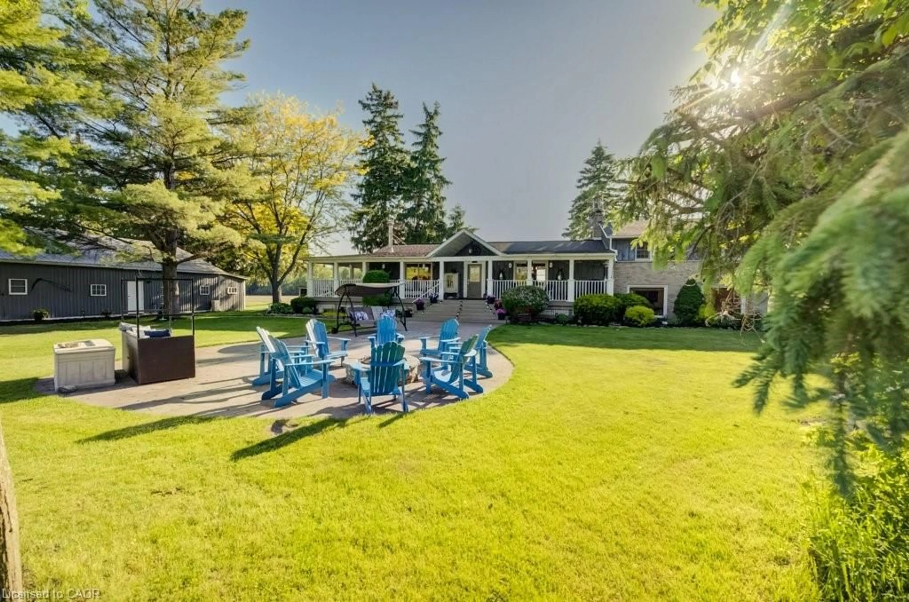 Patio, water/lake/river/ocean view for 767616 Township Road 5 Rd, Drumbo Ontario N0J 1G0