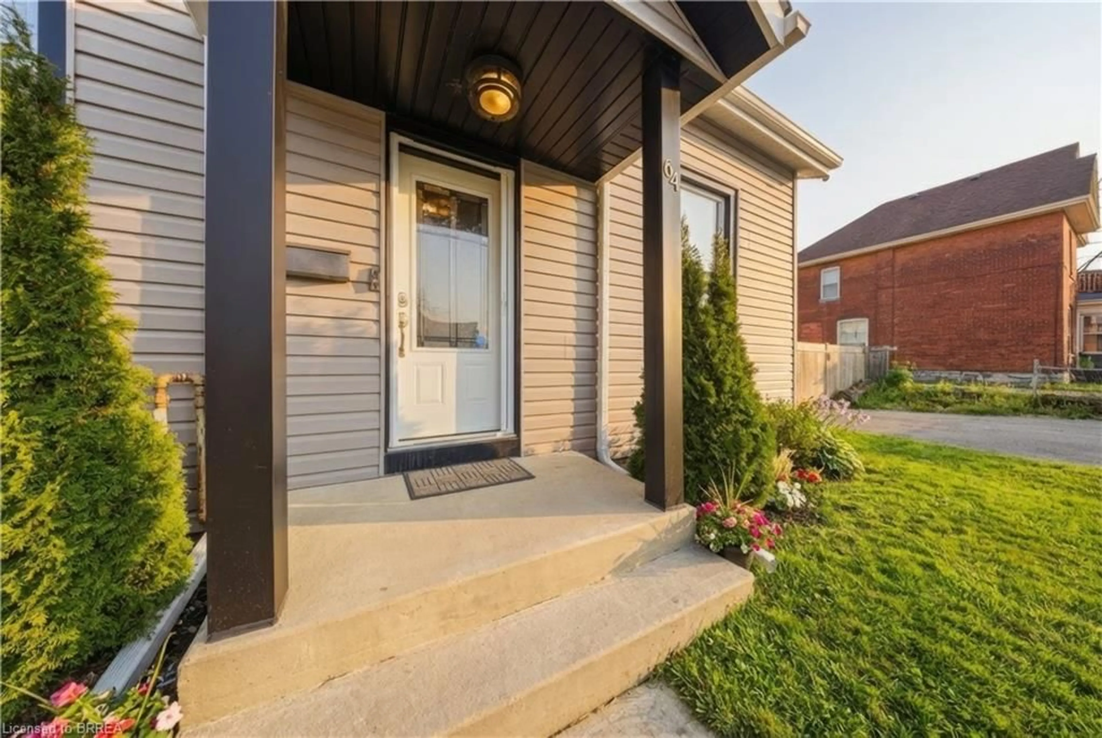 Home with brick exterior material, street for 64 Richardson St, Brantford Ontario N3T 1J1