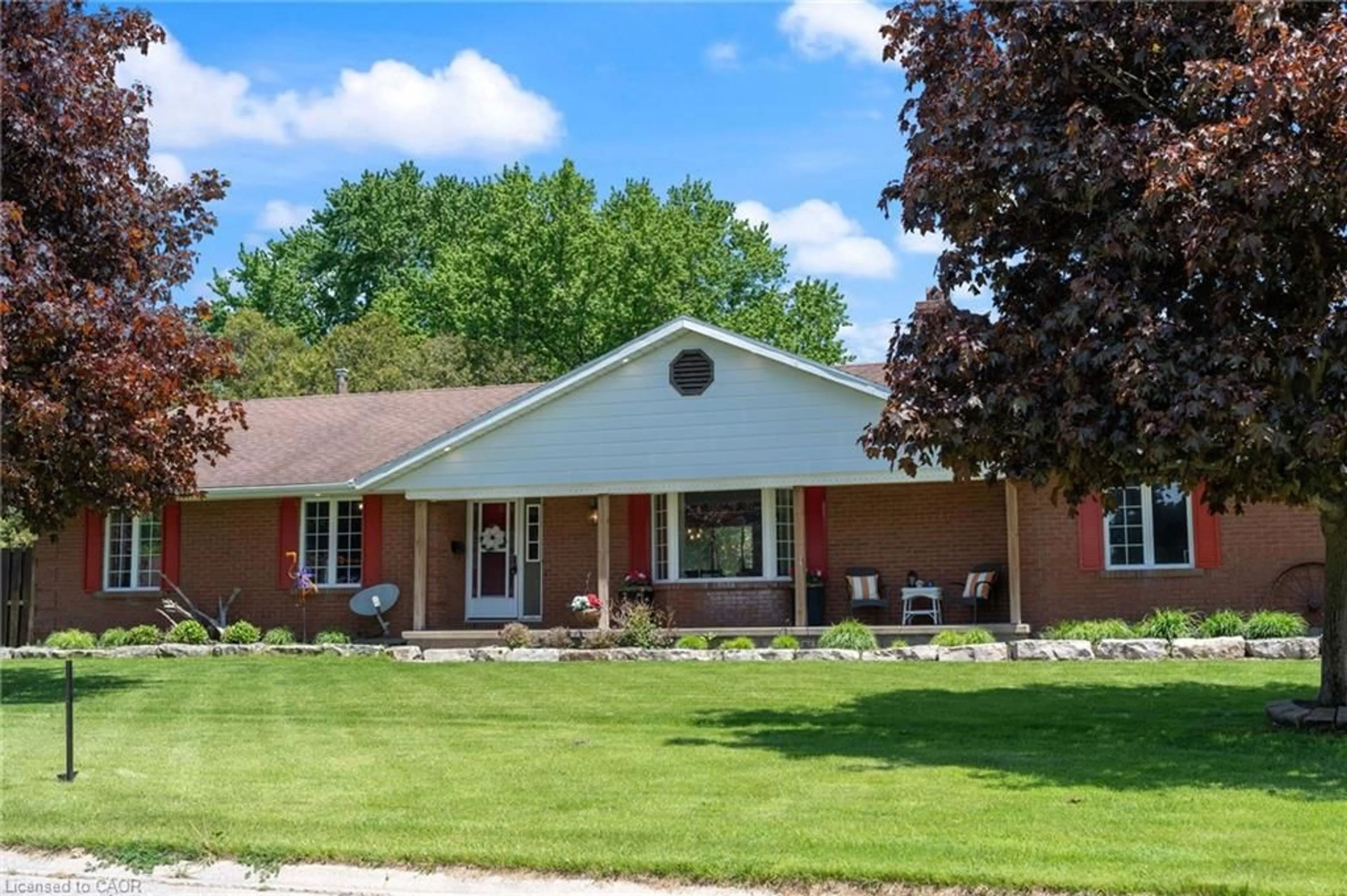 Home with brick exterior material, street for 8 Causyn Ave, Langton Ontario N0E 1G0