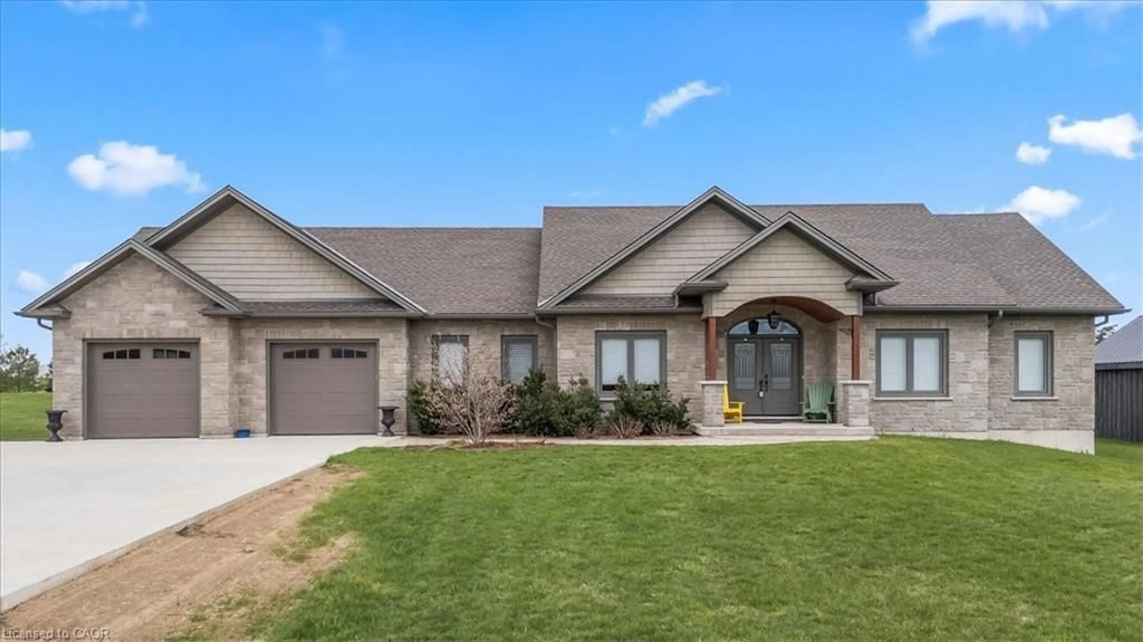 Home with brick exterior material, street for 155 Marshall Heights Rd, Durham Ontario N0G 1R0