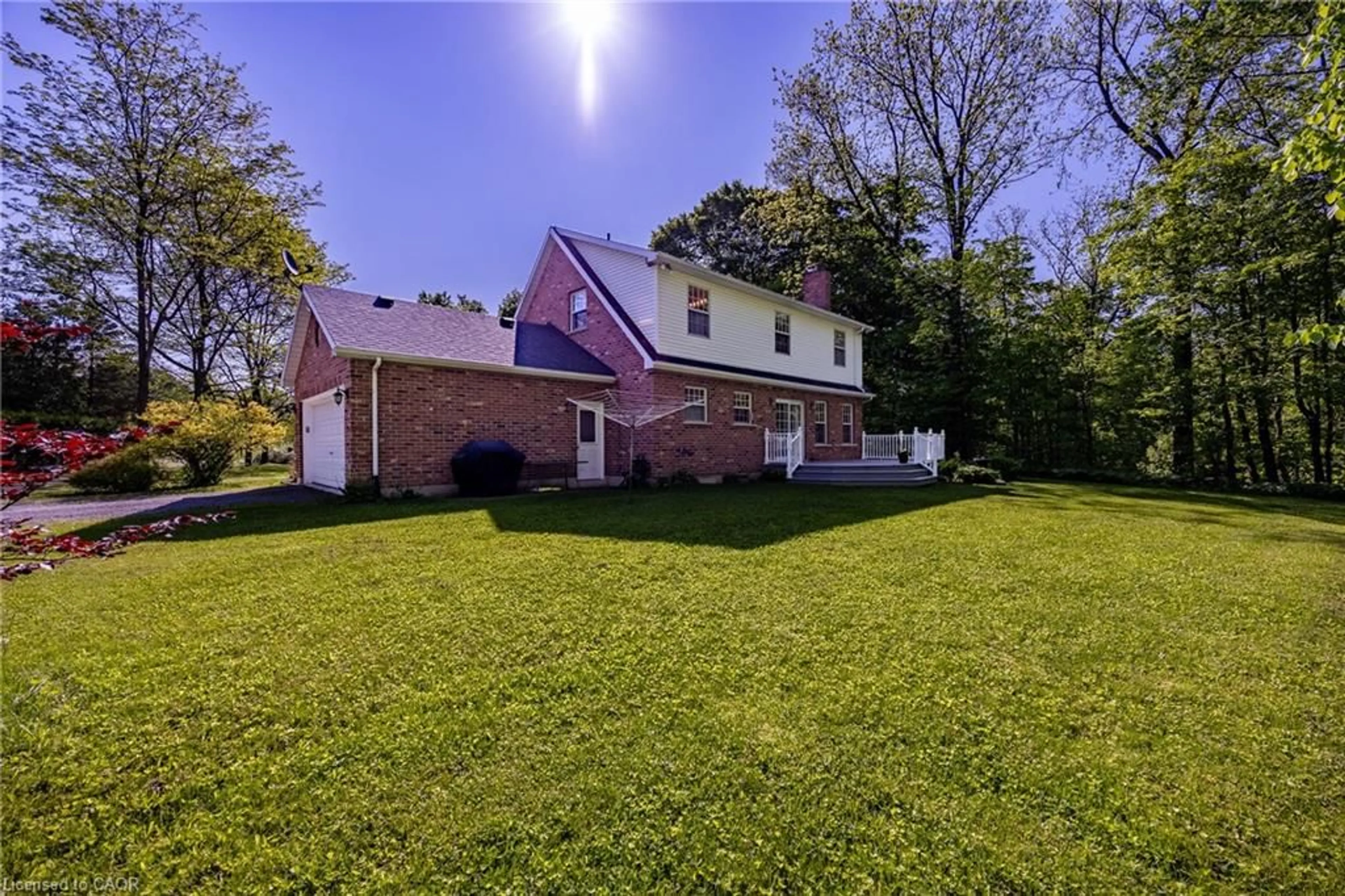 A pic from outside/outdoor area/front of a property/back of a property/a pic from drone, street for 145 Tisdale Rd, Port Dover Ontario N0A 1N2
