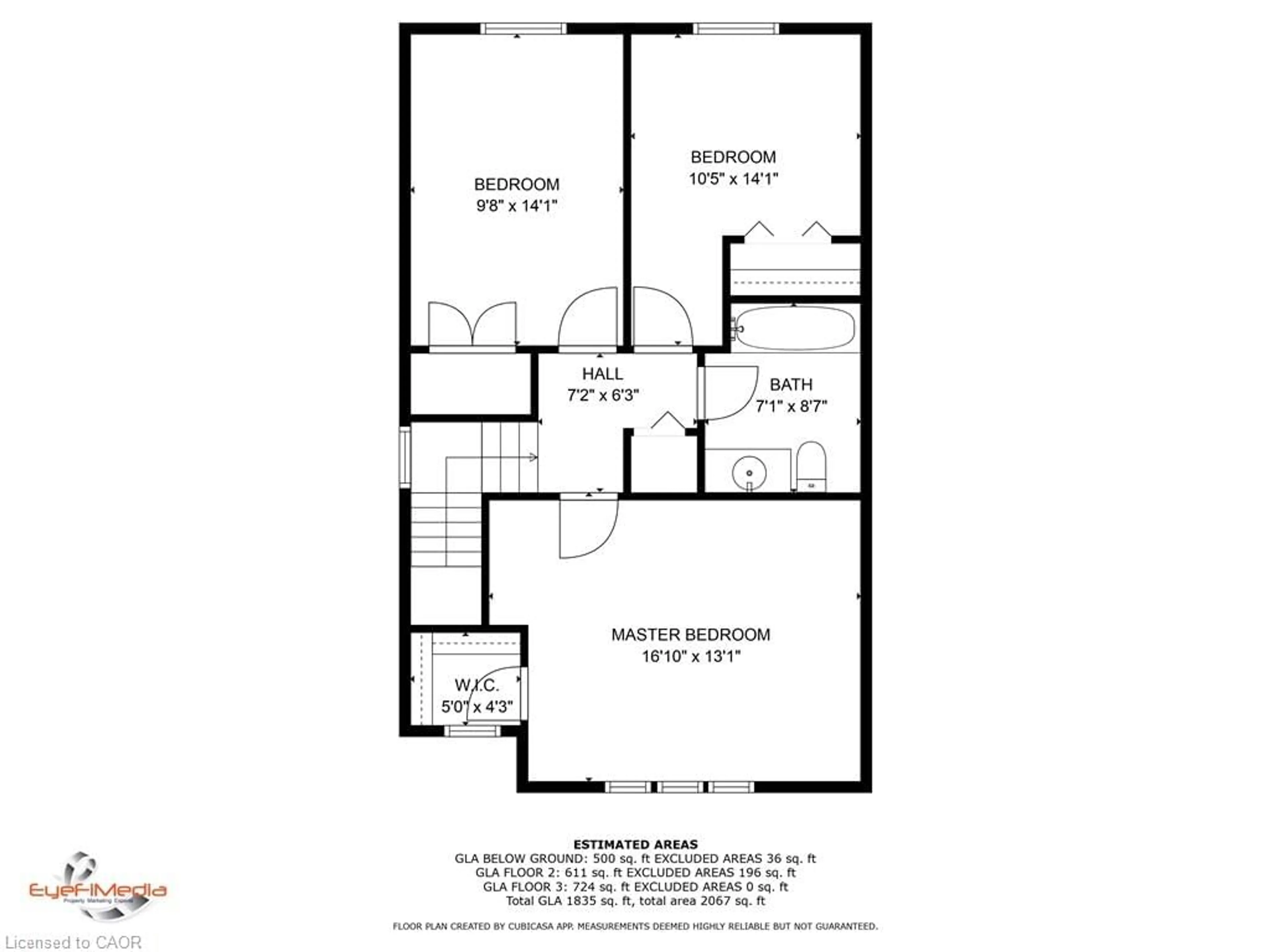 Floor plan for 708A Karlsfeld Rd, Waterloo Ontario N2T 2W4