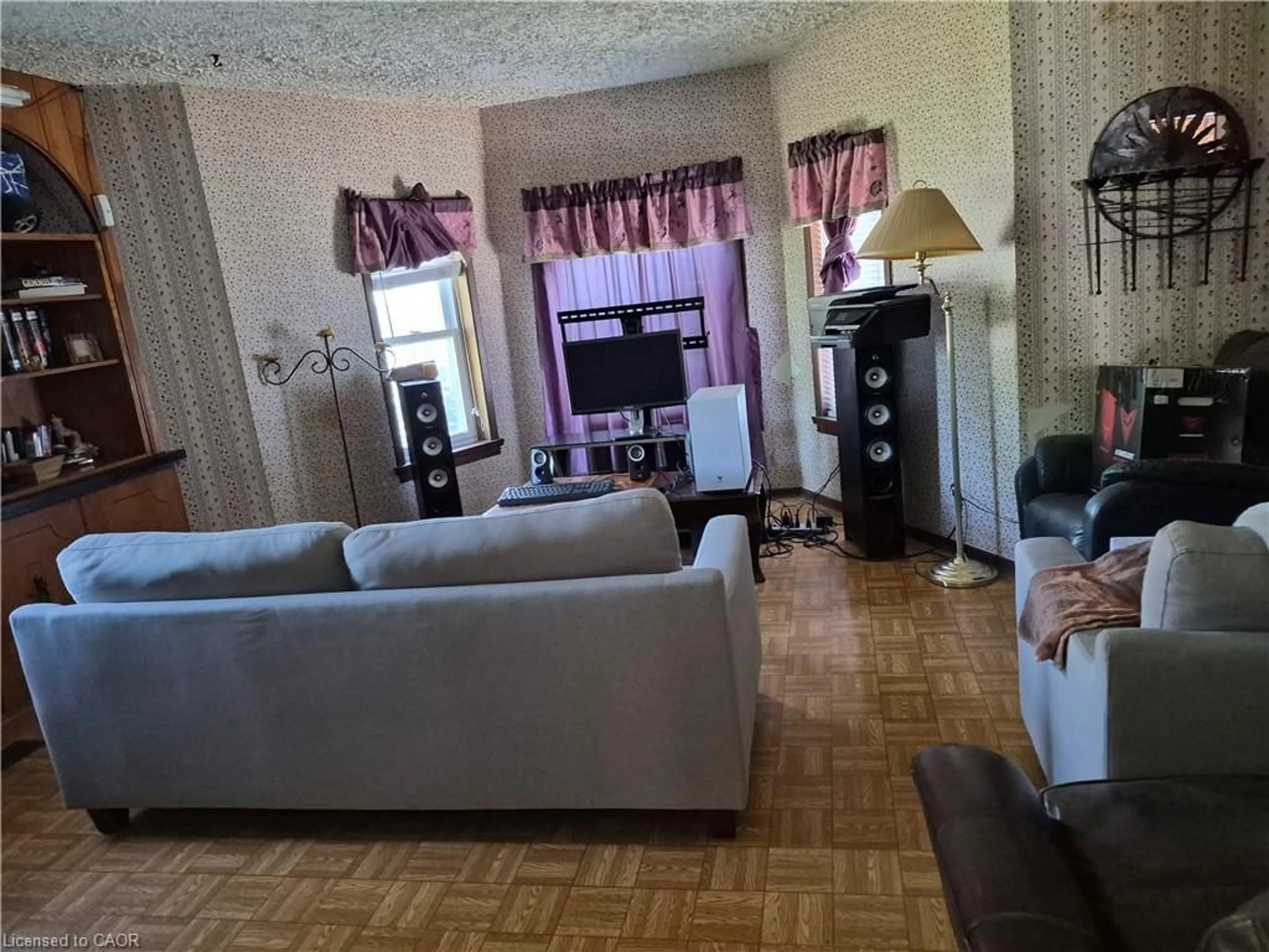 Living room with furniture, floor is not visible for 9 Florapine Rd, Floradale Ontario N0B 1V0