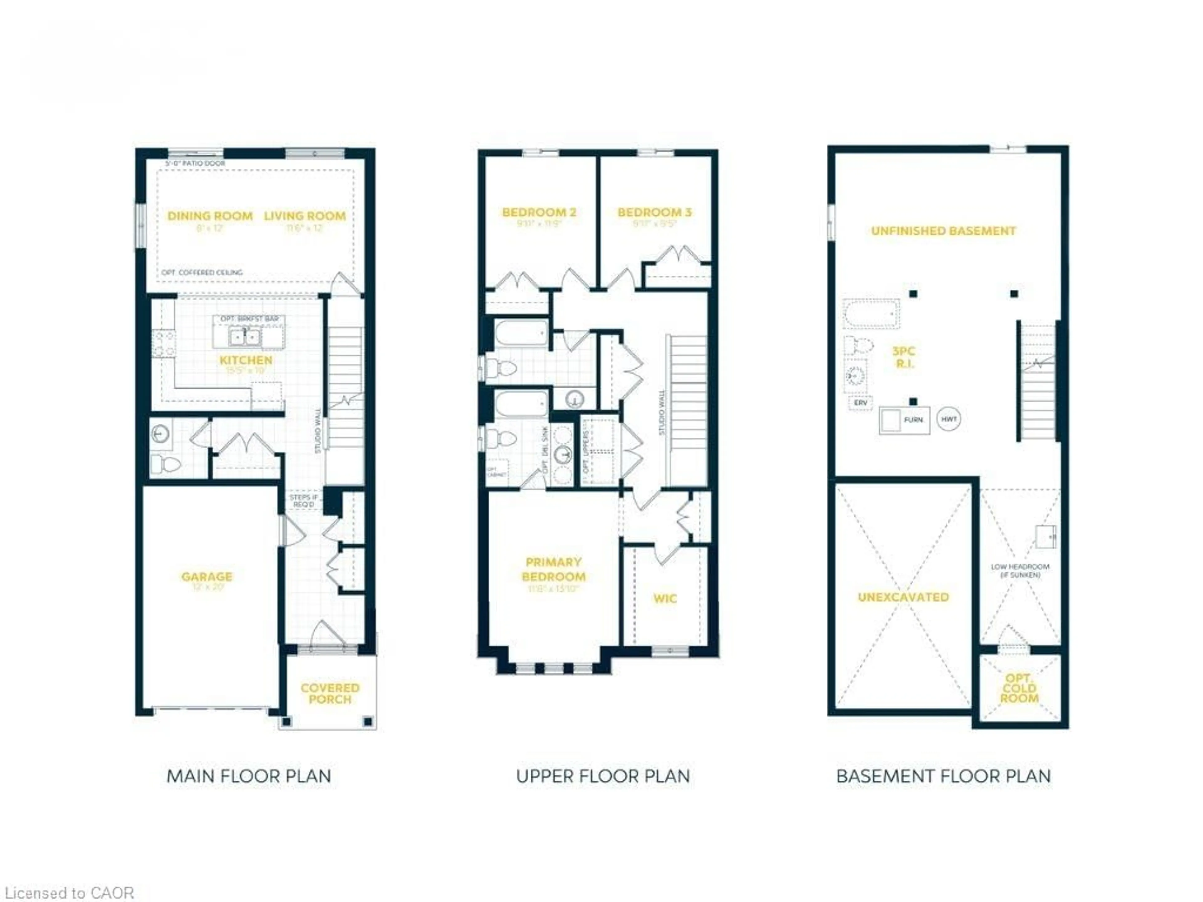 Floor plan for 537 Anton Cres, Kitchener Ontario N2R 0T8