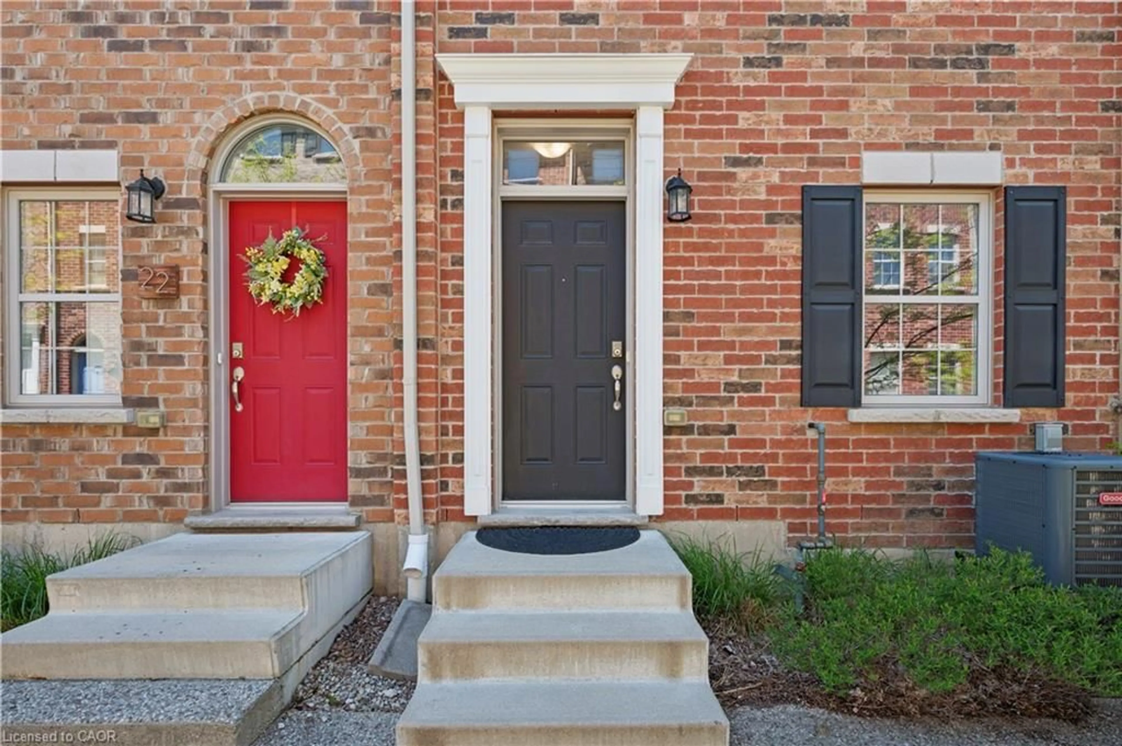 Home with brick exterior material, street for 24 Oxfordshire Lane, Kitchener Ontario N2H 0B5