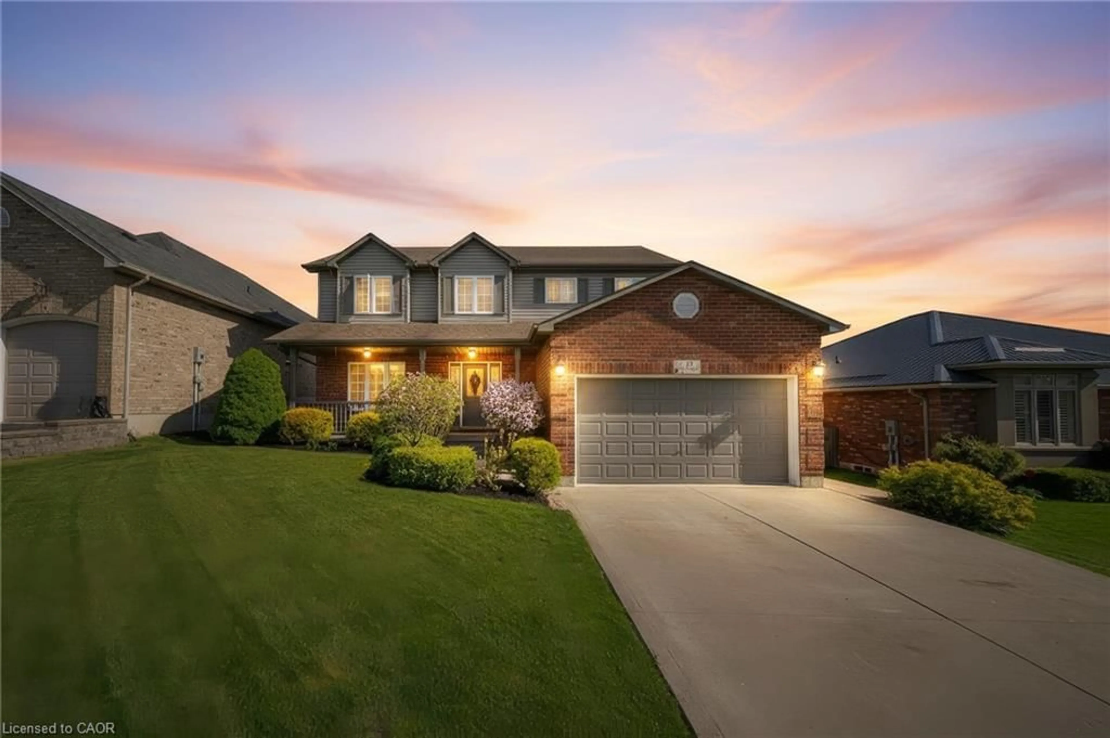 Home with brick exterior material, street for 17 Driftwood Dr, Simcoe Ontario N3Y 0A3