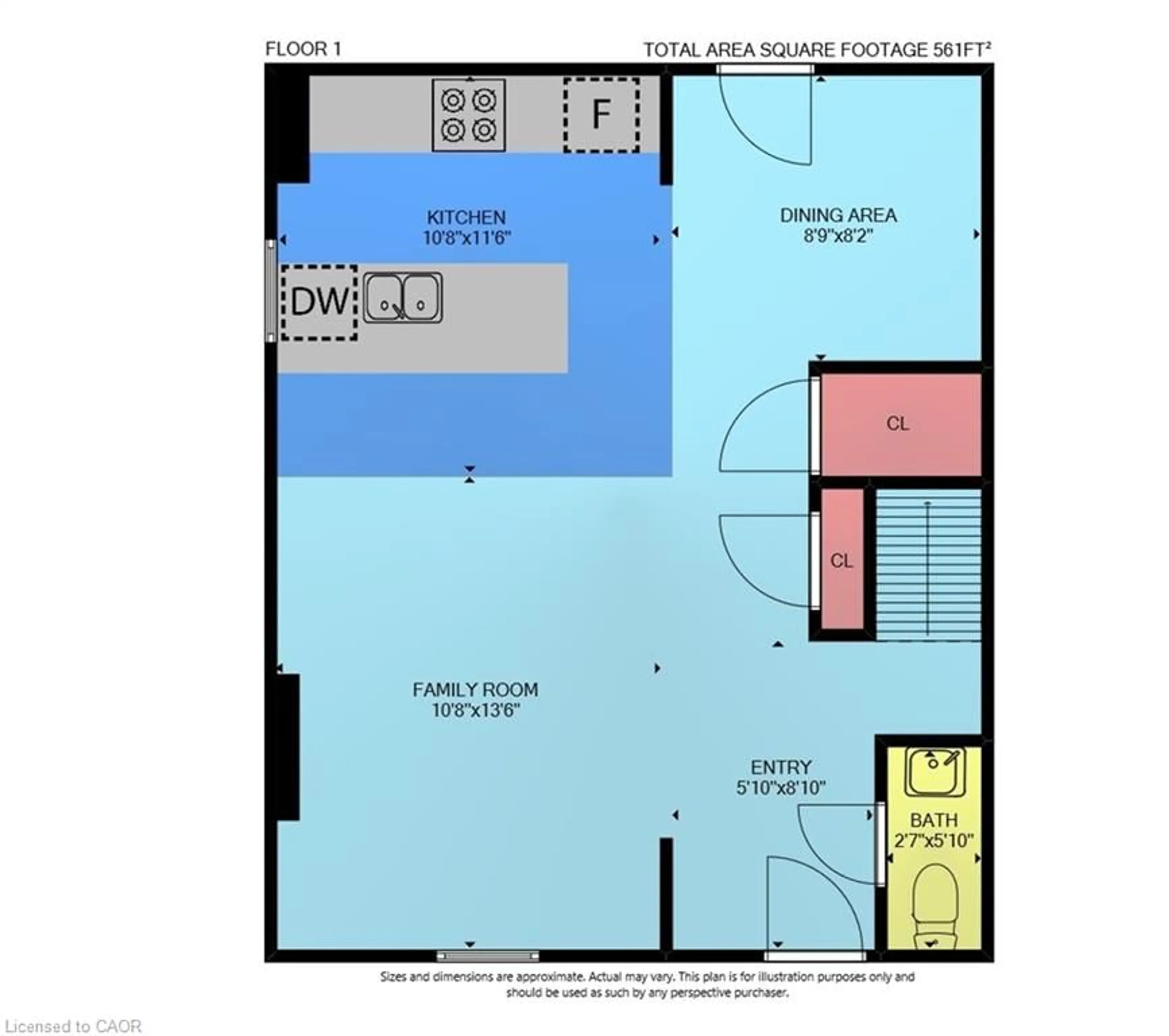 Floor plan for 304 Park St, Hamilton Ontario L9H 1Y9