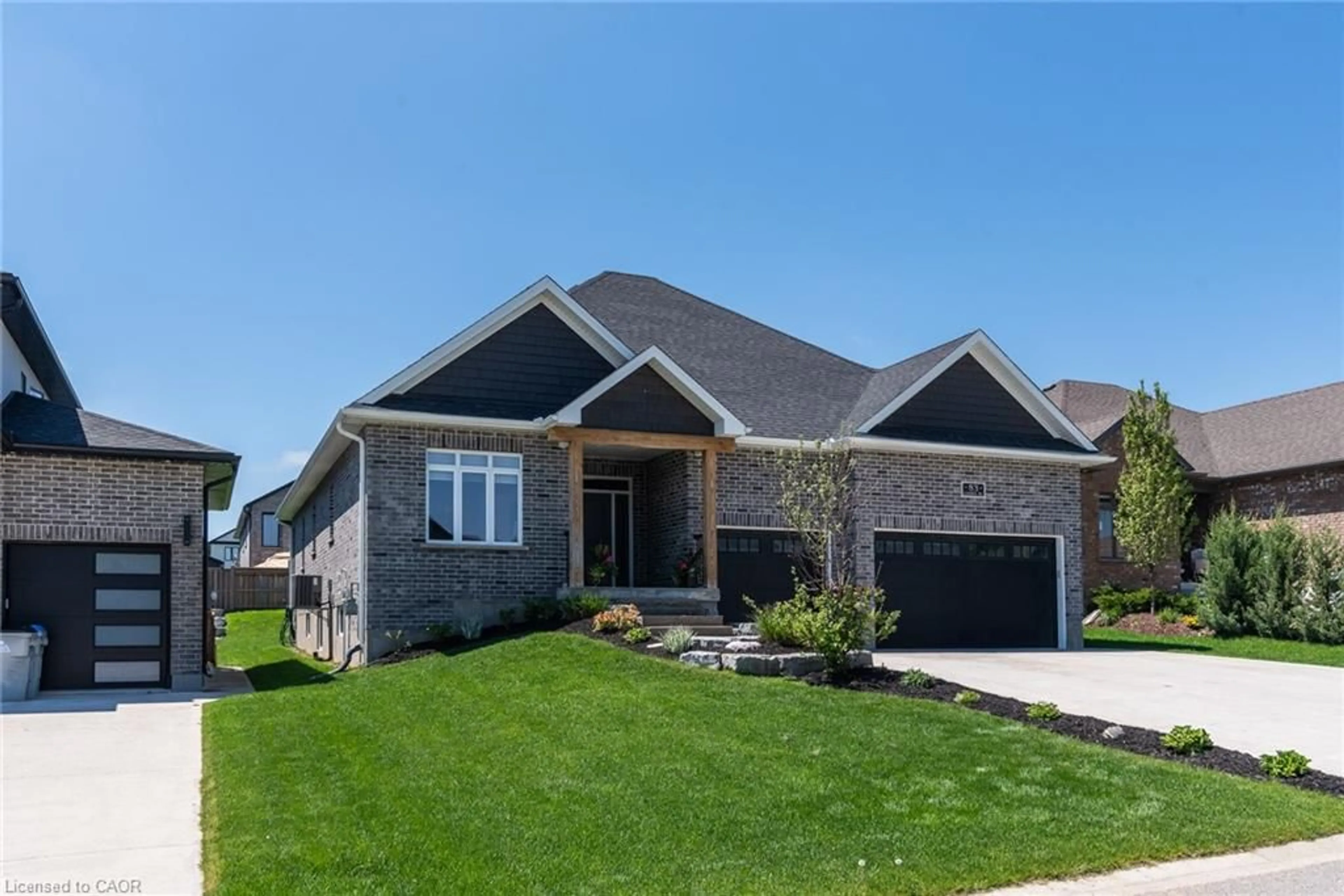 Home with brick exterior material, street for 83 Gerber Dr, Milverton Ontario N0K 1M0