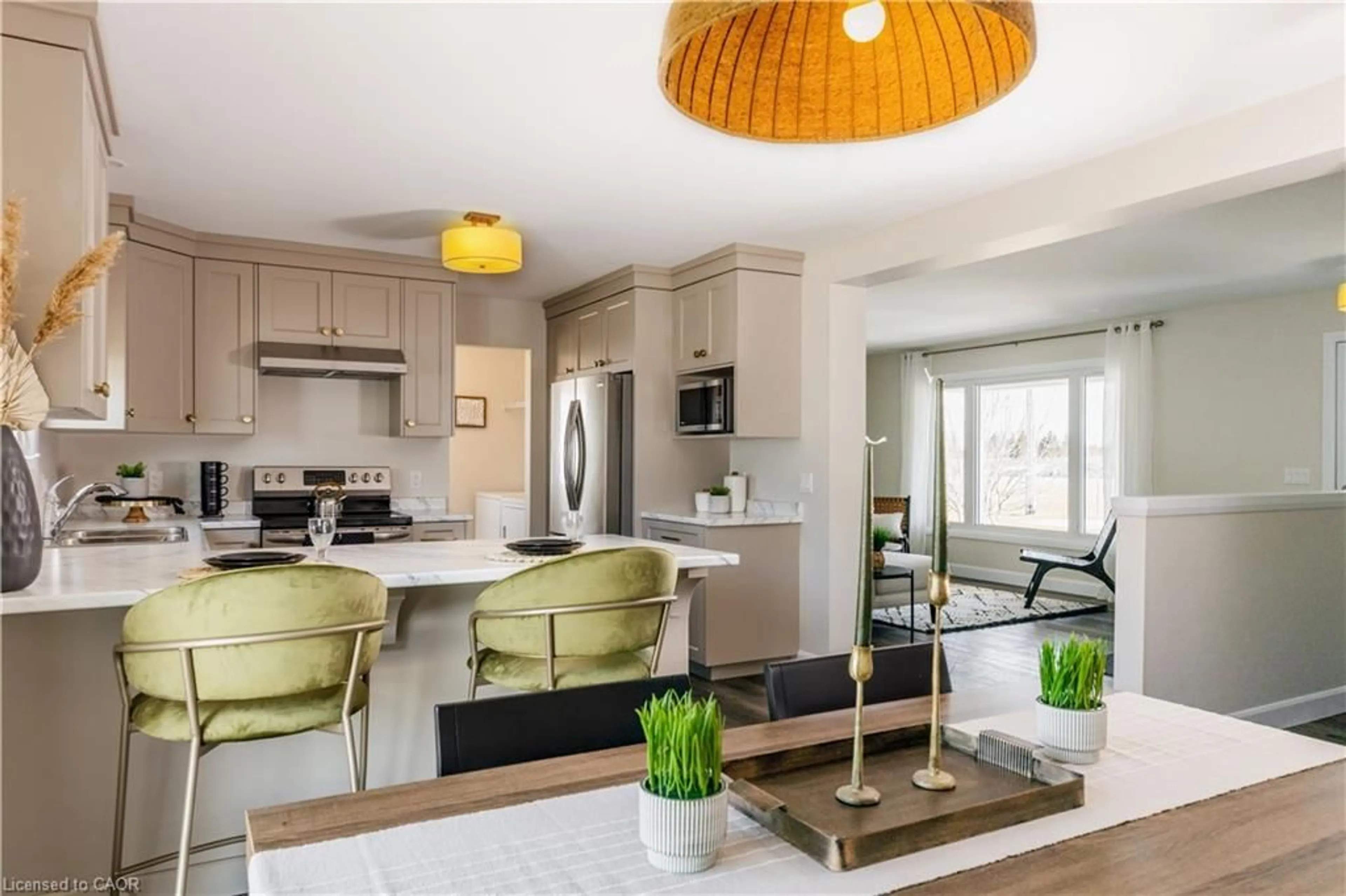 Open concept kitchen, unknown for 7307 Side Road 5 #A, Wellington Ontario N0G 2E0