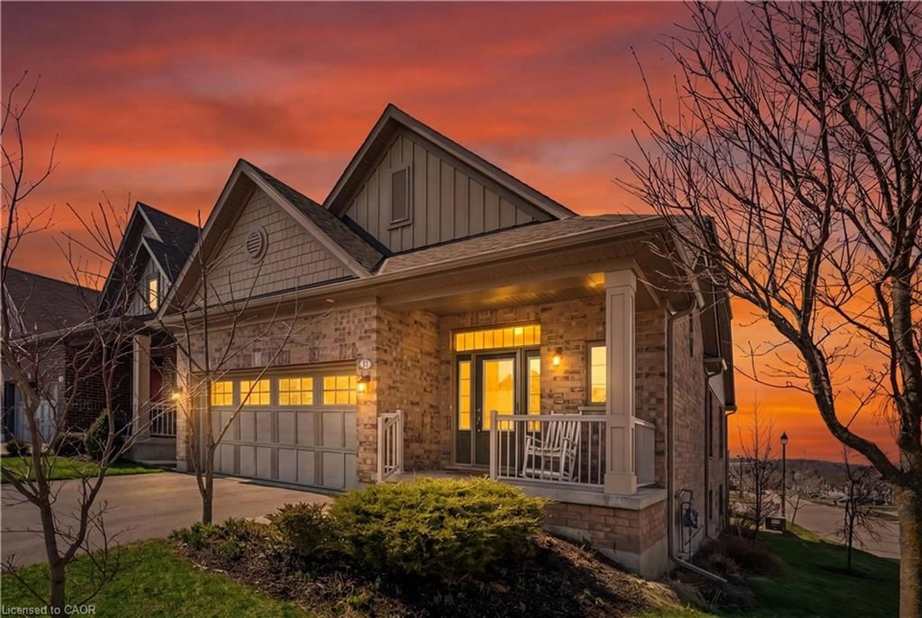 Home with brick exterior material, street for 10 Chestnut Dr, Rockwood Ontario N0B 2K0
