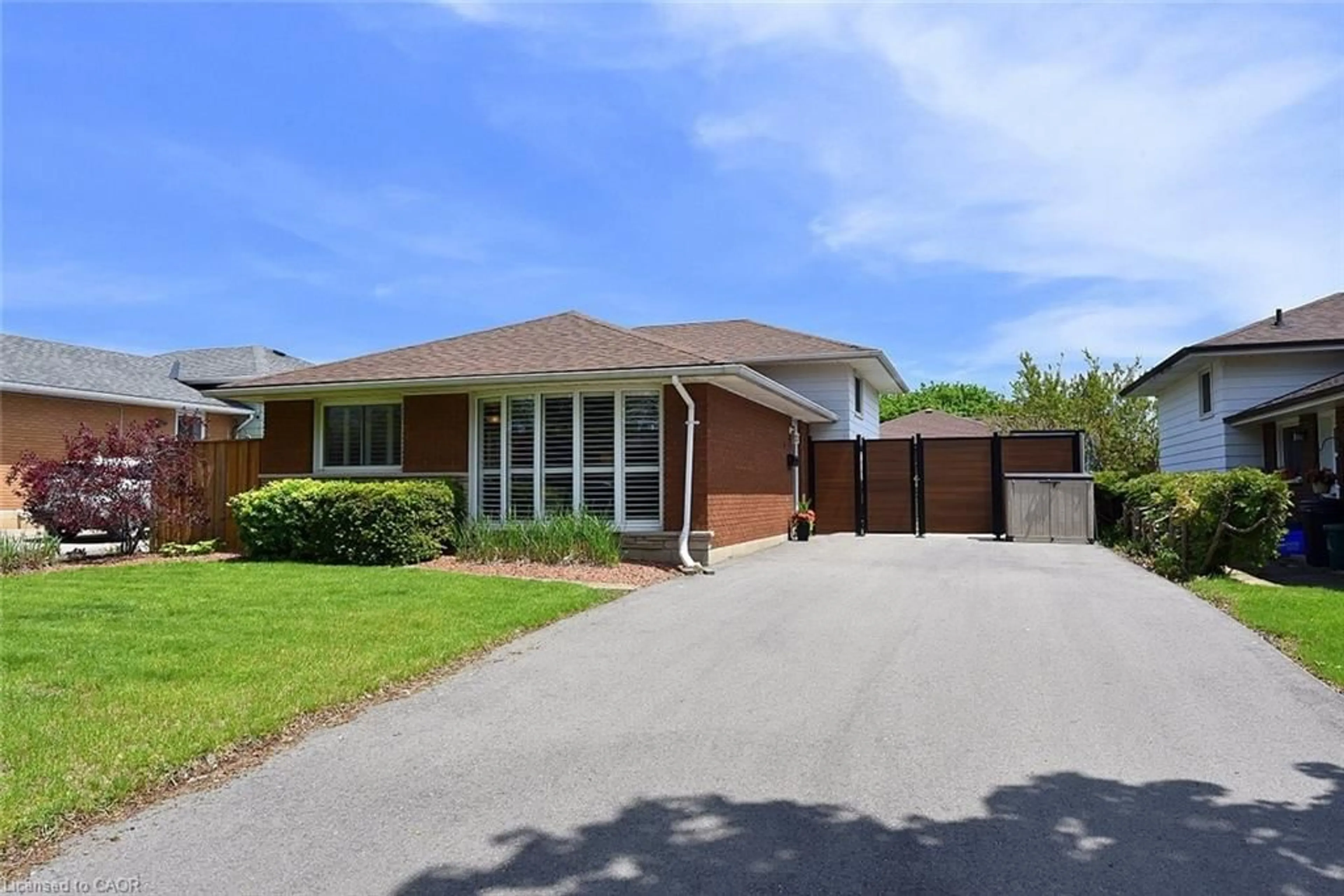 Home with brick exterior material, street for 6 Palm Cres, Brantford Ontario N3R 5G2