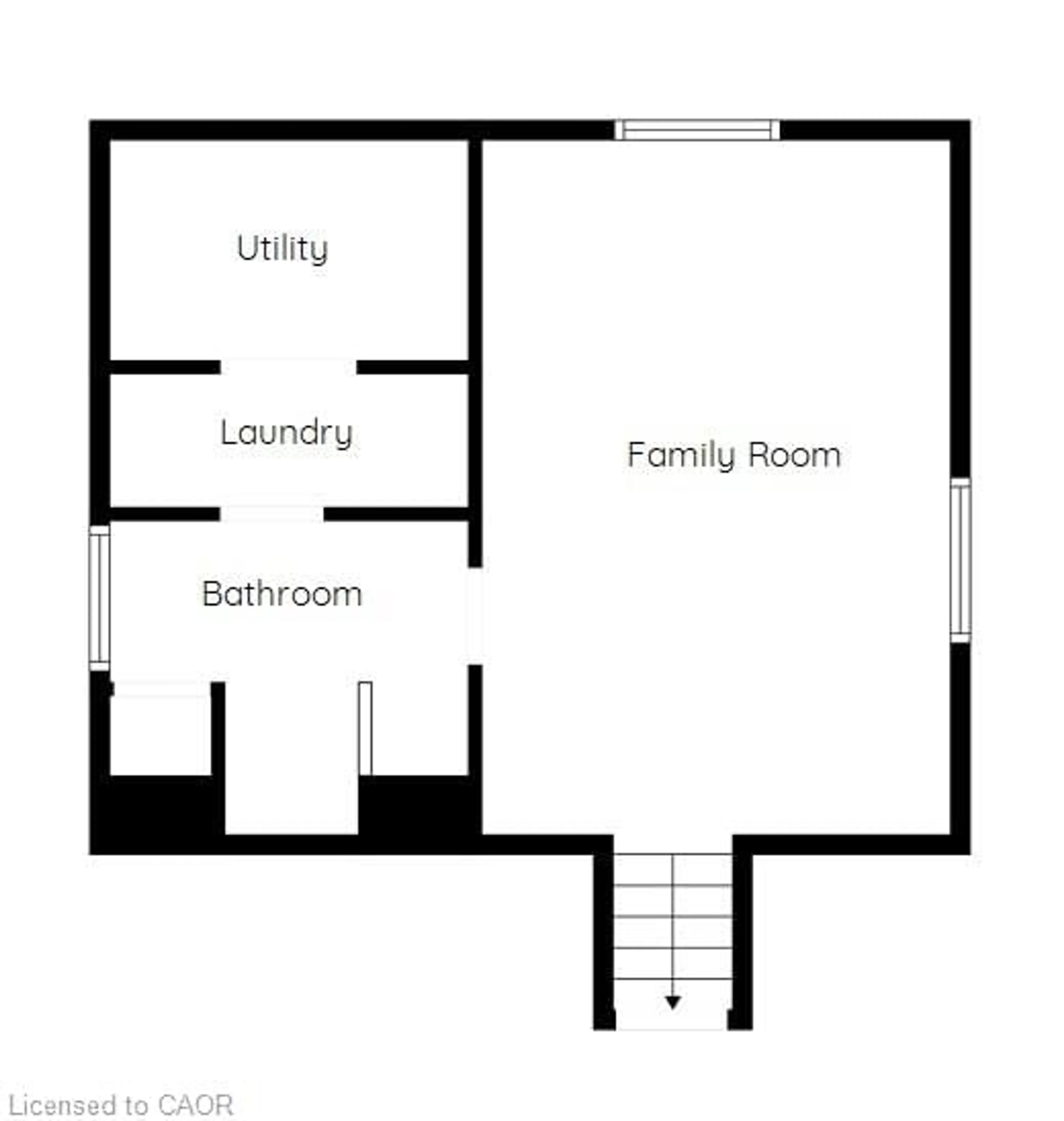 Floor plan for 6 Palm Cres, Brantford Ontario N3R 5G2
