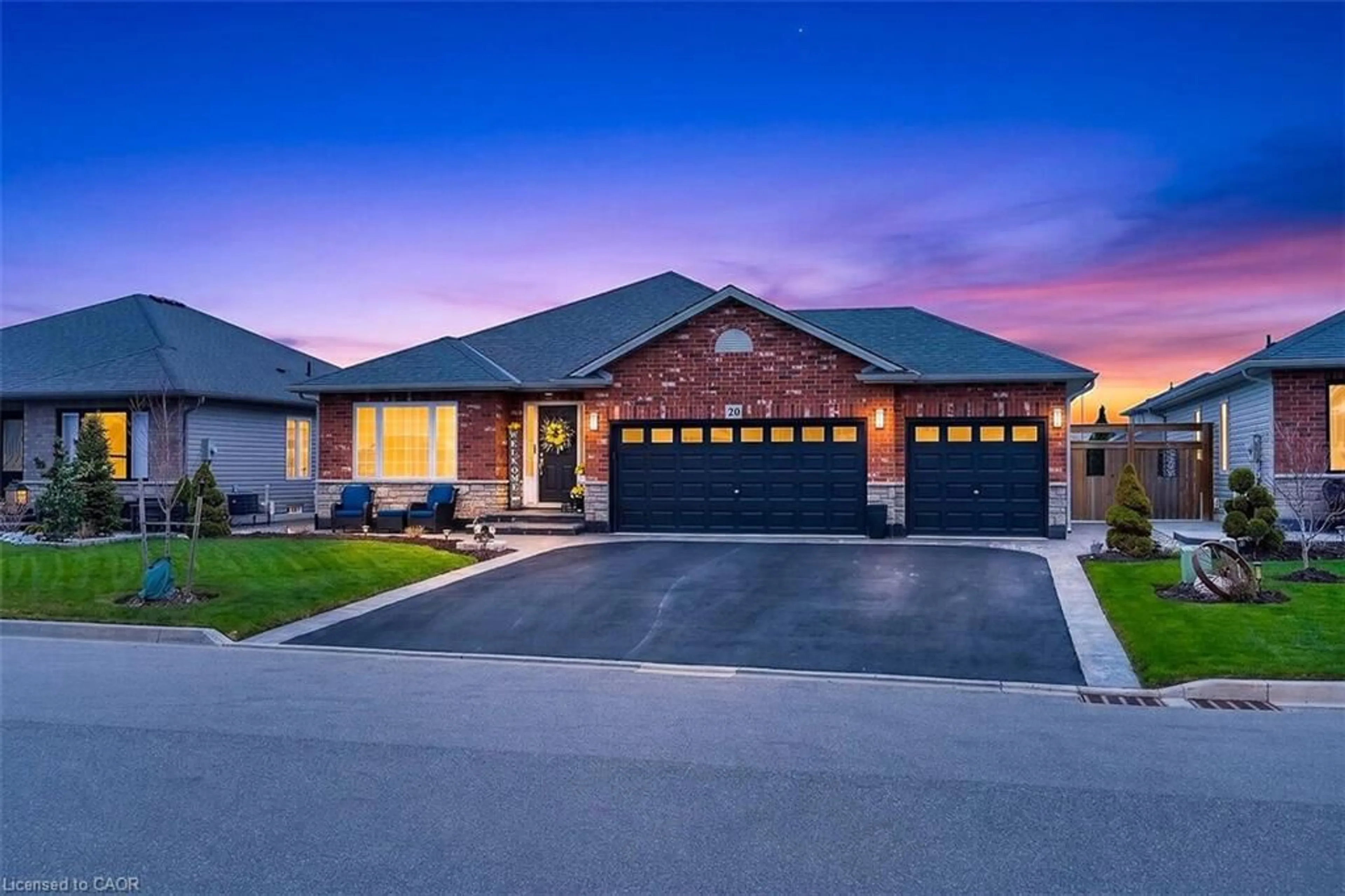 Home with brick exterior material, street for 20 Linda Cres, Hagersville Ontario N0A 1H0
