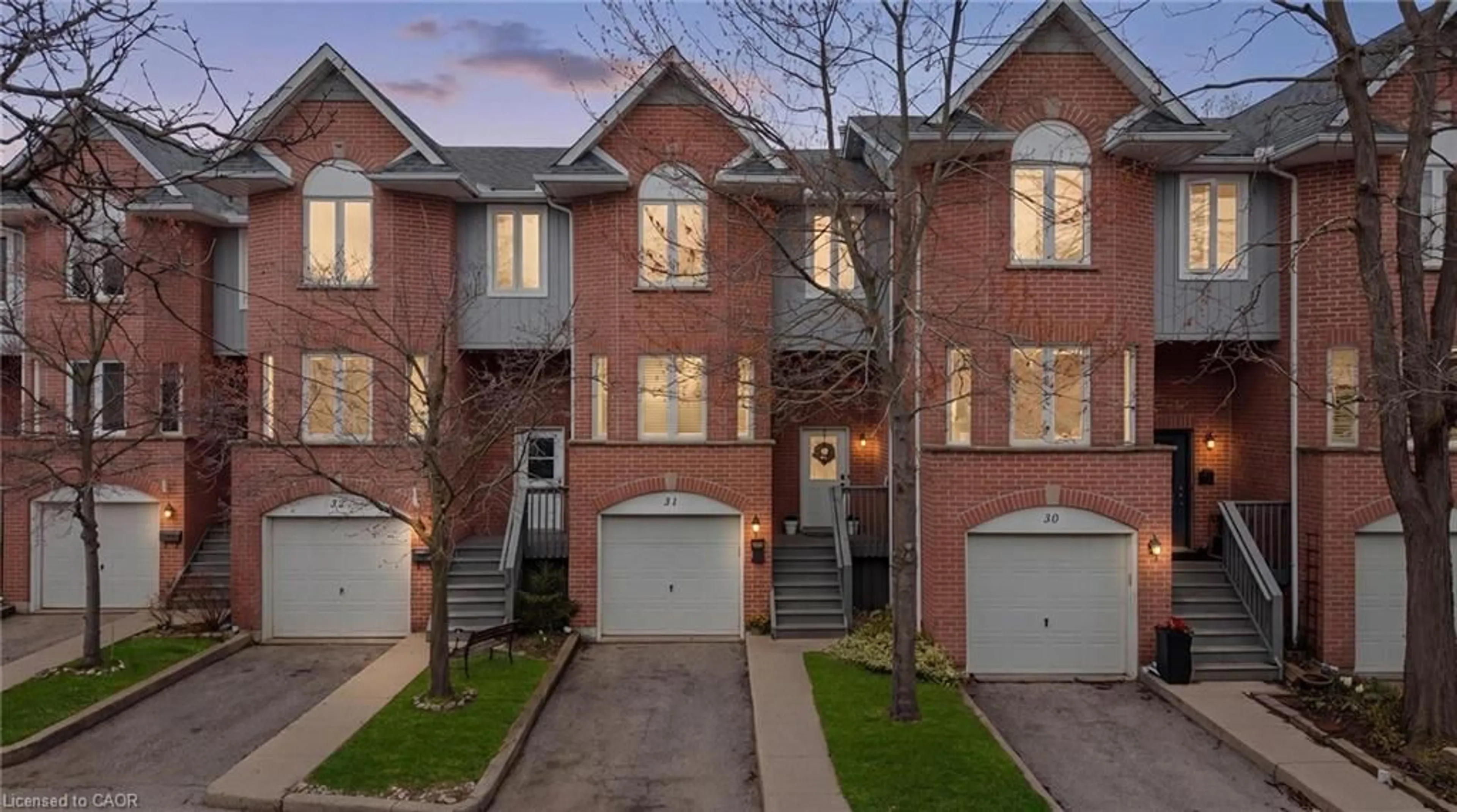 Home with brick exterior material, street for 245 Bishop St #31, Cambridge Ontario N1R 6W8