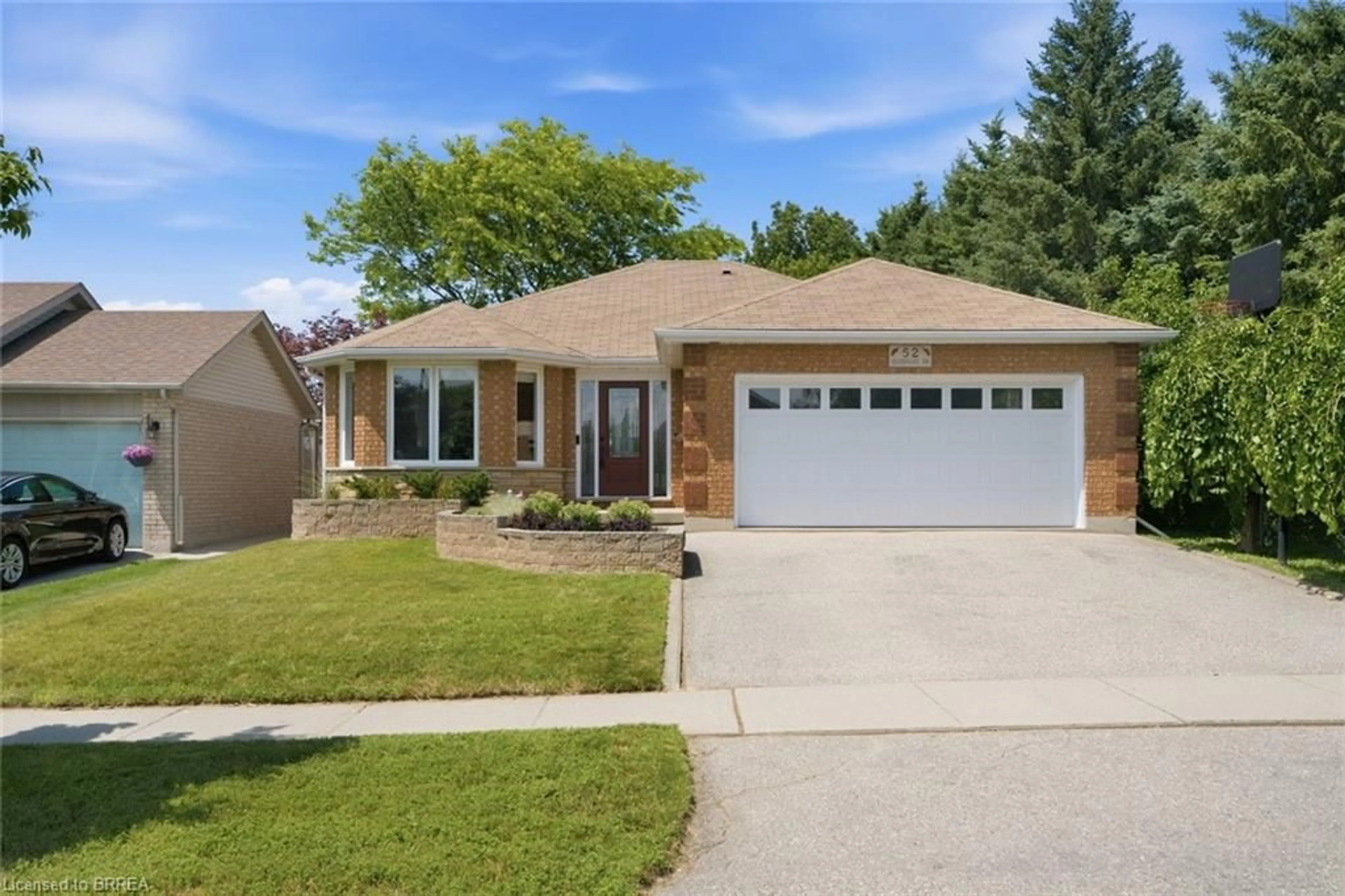 Home with brick exterior material, street for 52 Allensgate Dr, Brantford Ontario N3V 1C8