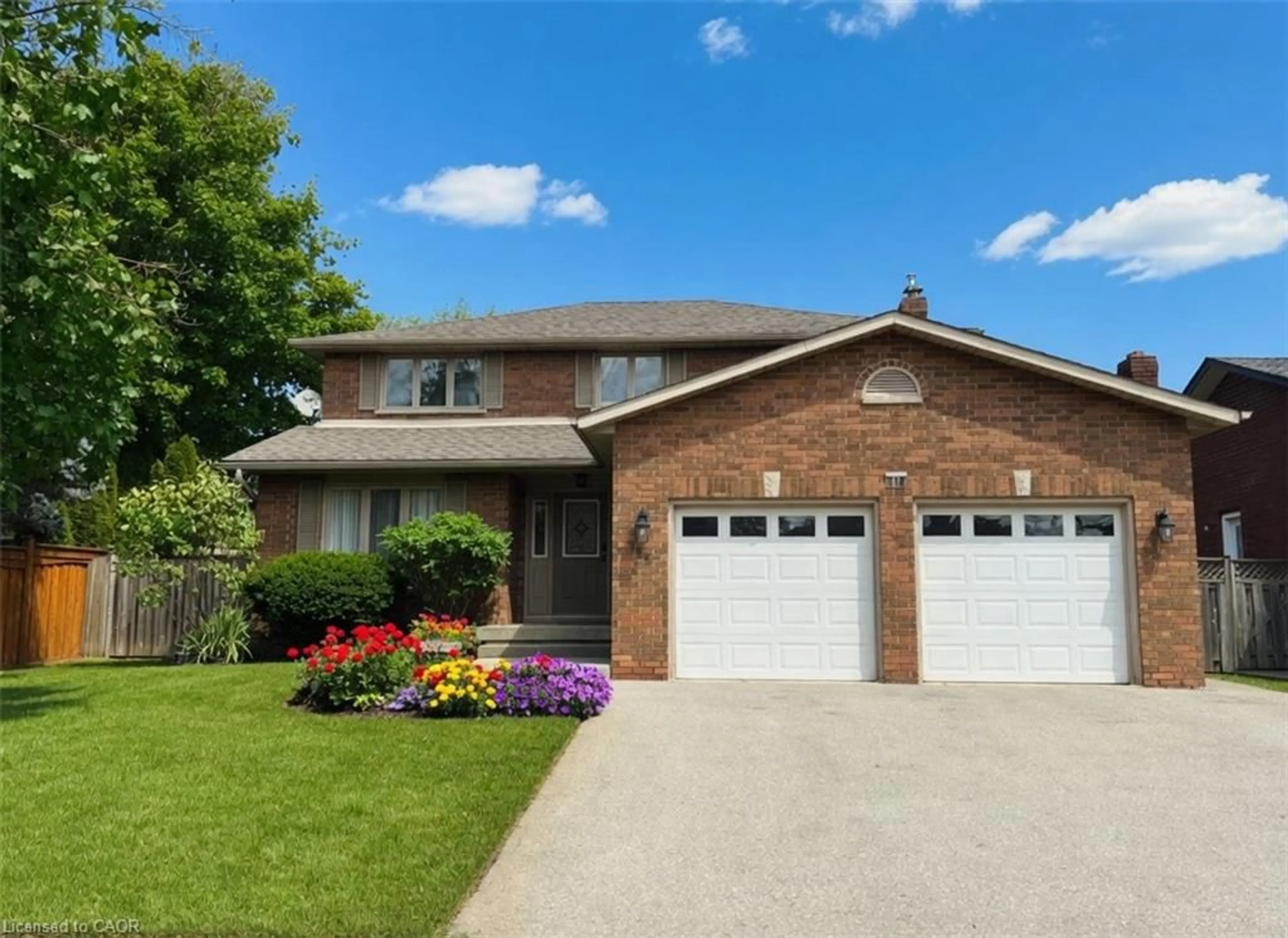 Home with brick exterior material, street for 153 Meadowbrook Dr, Ancaster Ontario L9G 4S9