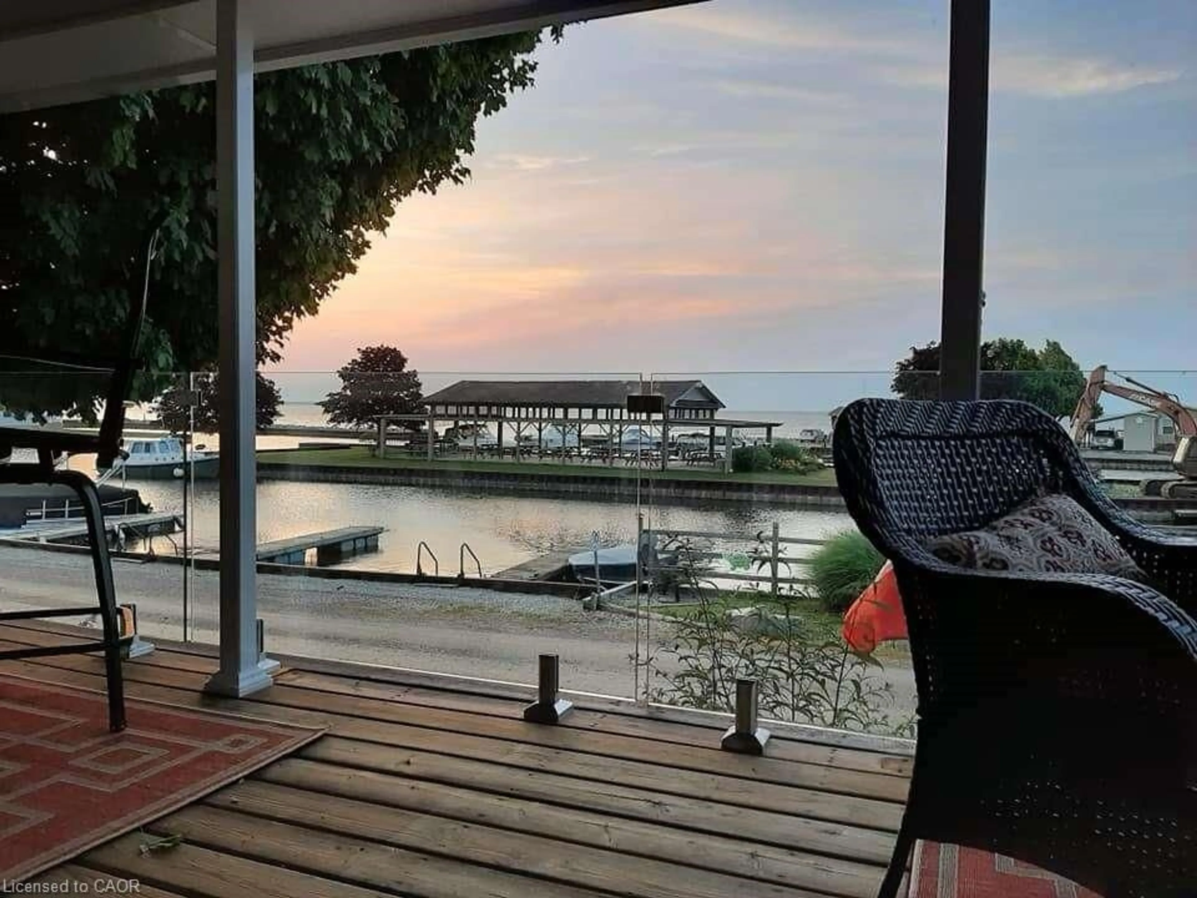 Patio, water/lake/river/ocean view for 340 Front Rd #9, Port Rowan Ontario N0E 1P0